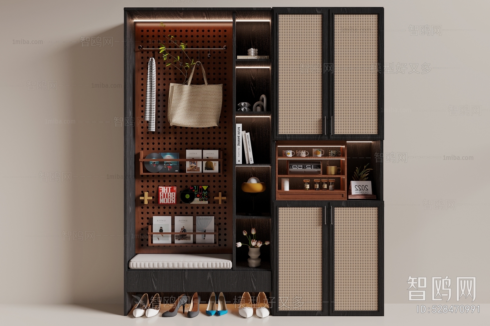 Modern Shoe Cabinet
