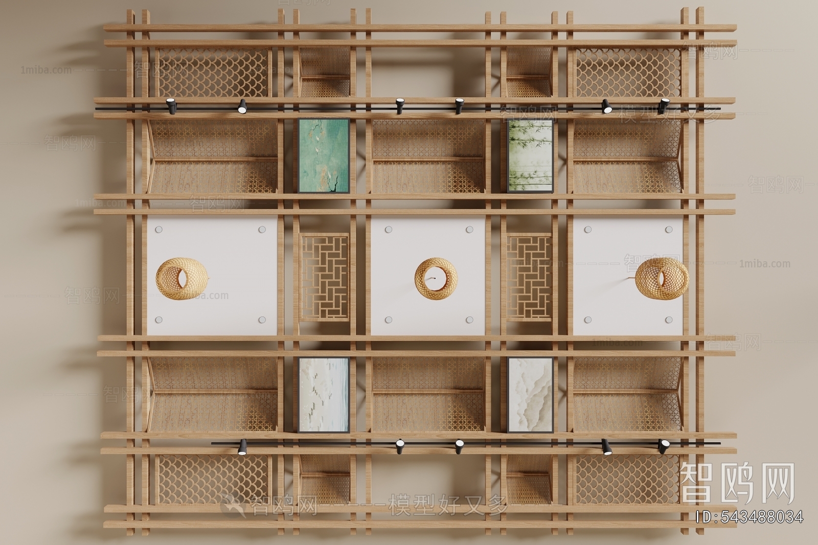 New Chinese Style Suspended Ceiling