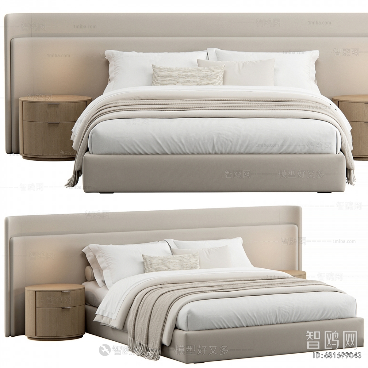 Modern Double Bed