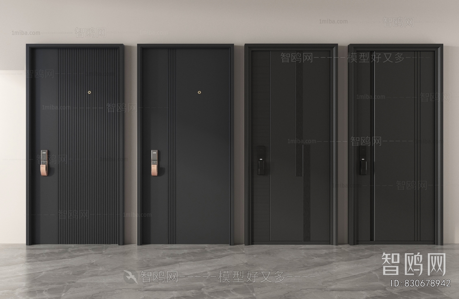 Modern Entrance Door