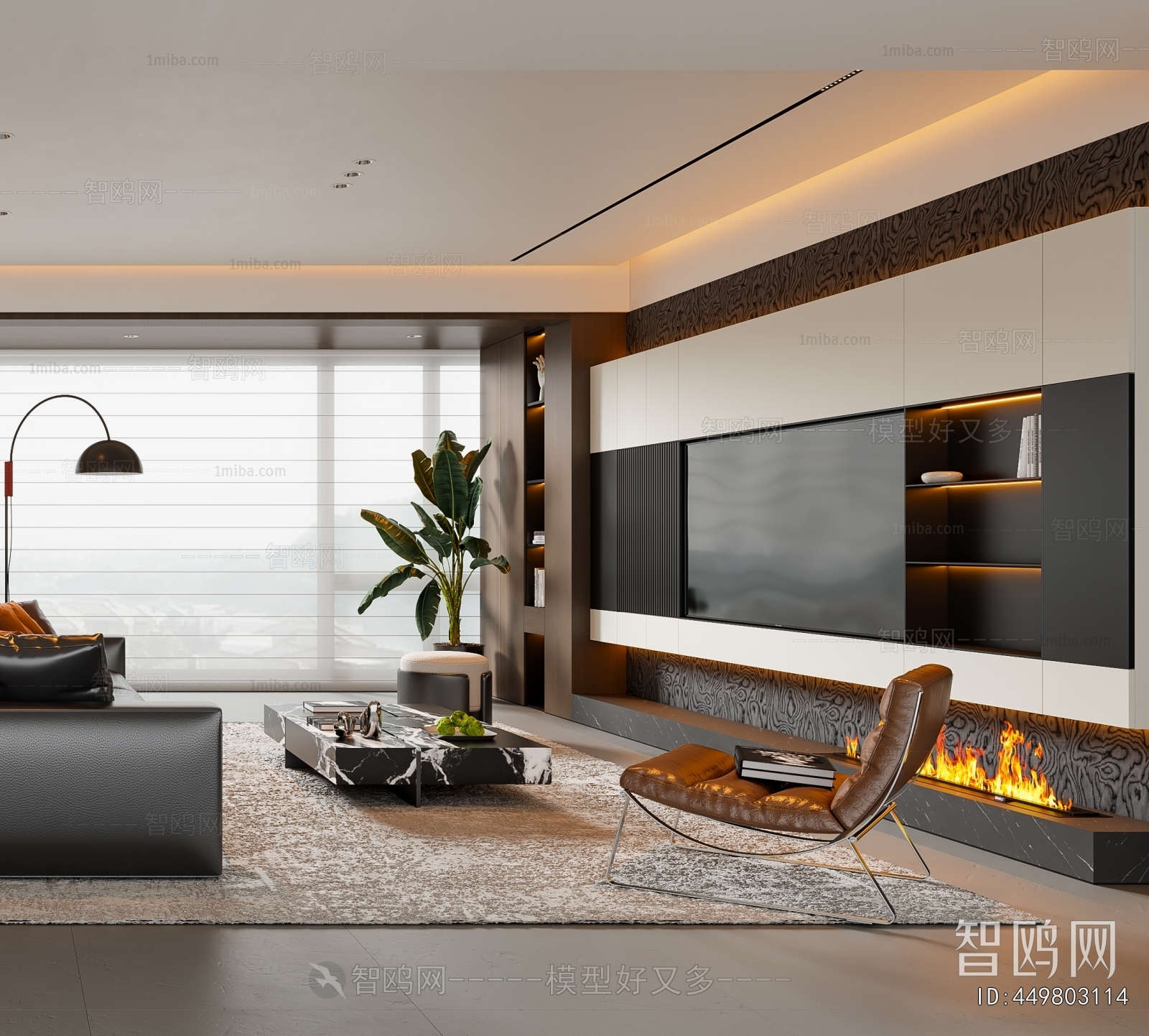 Modern A Living Room