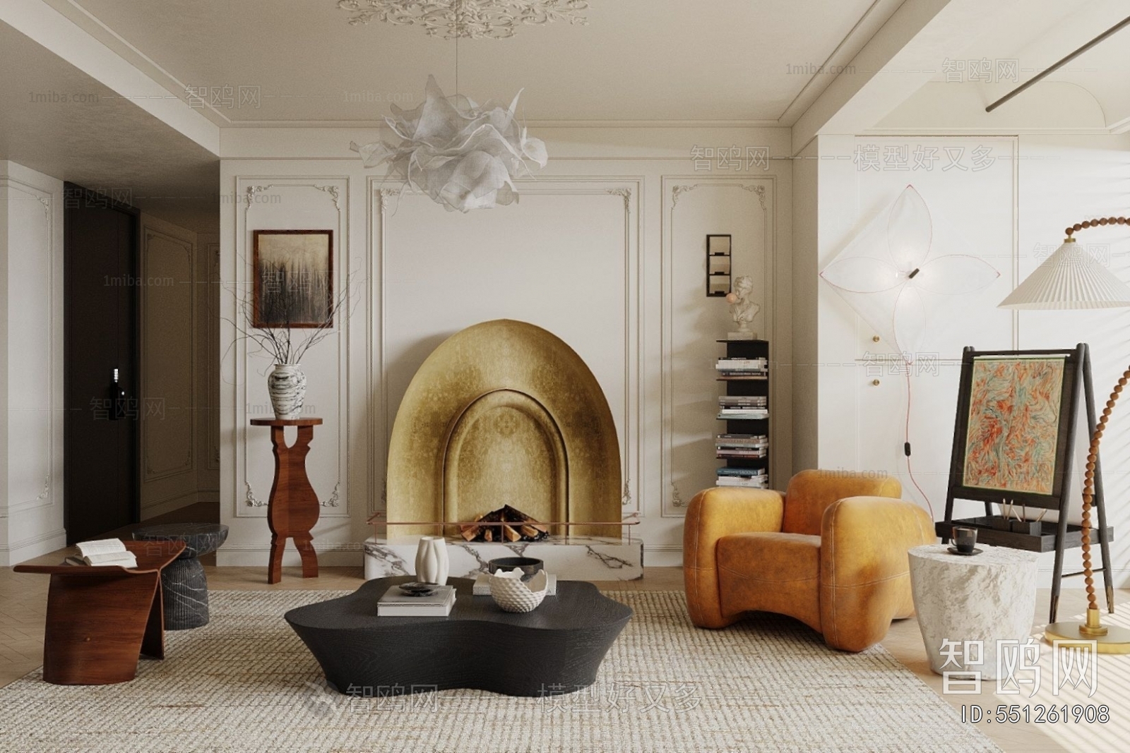 French Style A Living Room