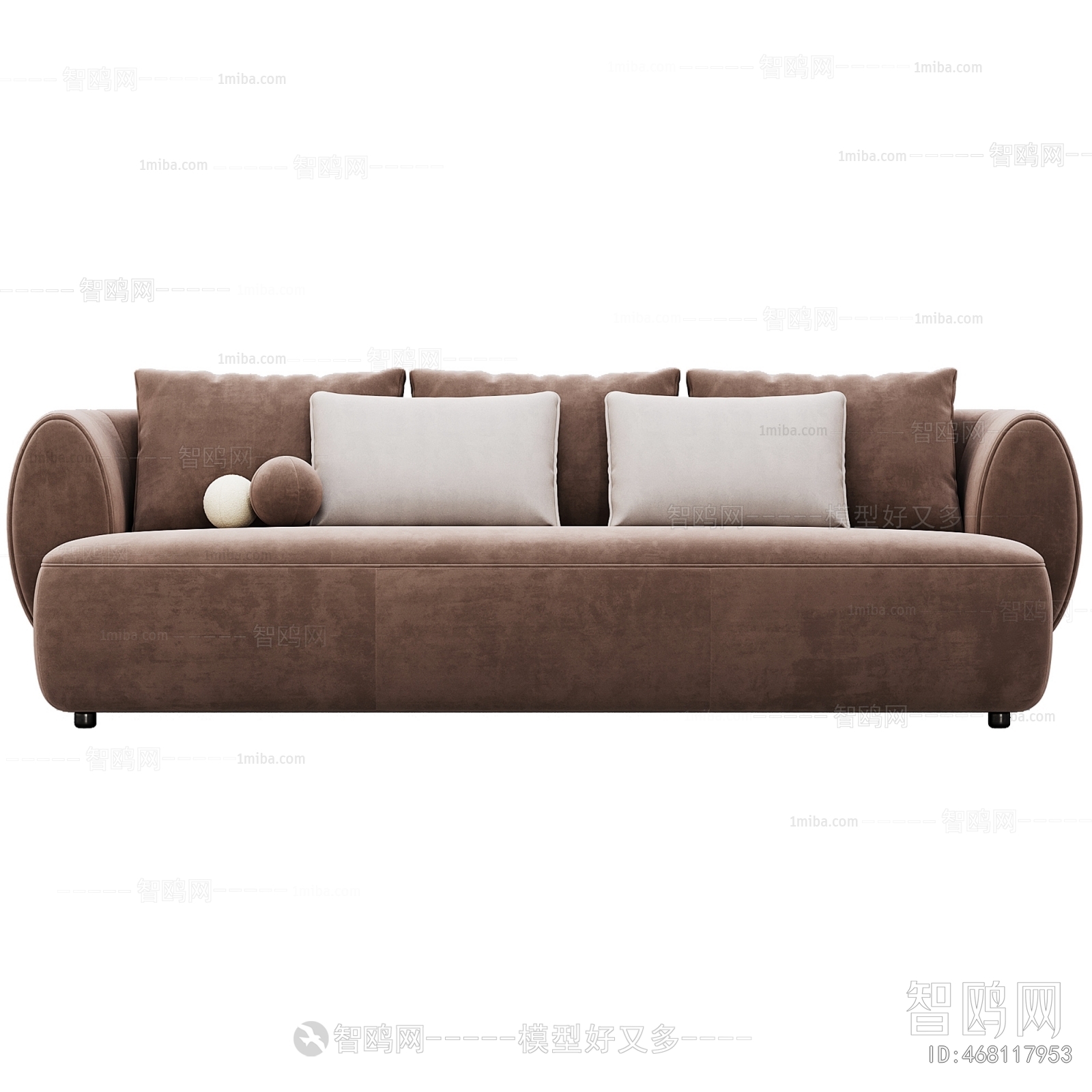 Modern Three-seat Sofa
