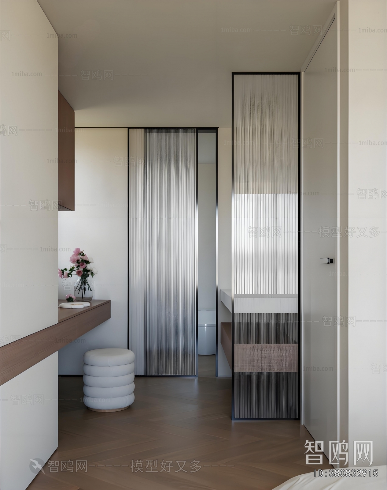 Modern Clothes Storage Area