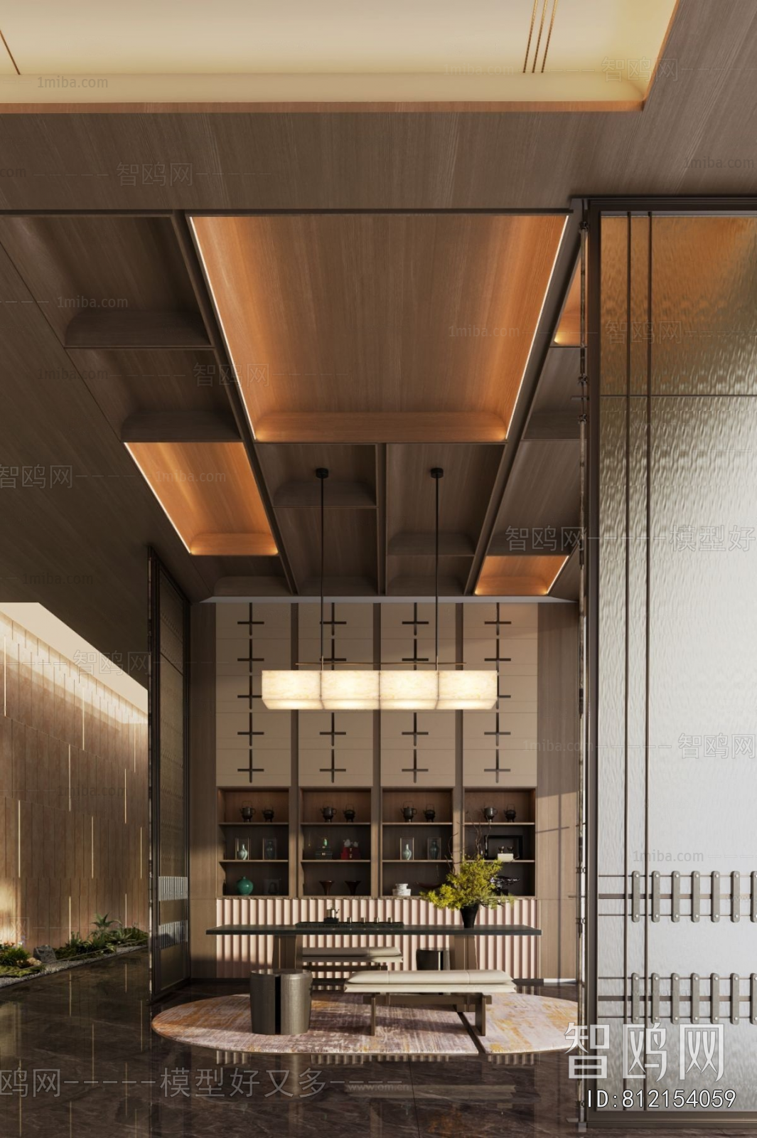 New Chinese Style Teahouse Tea House