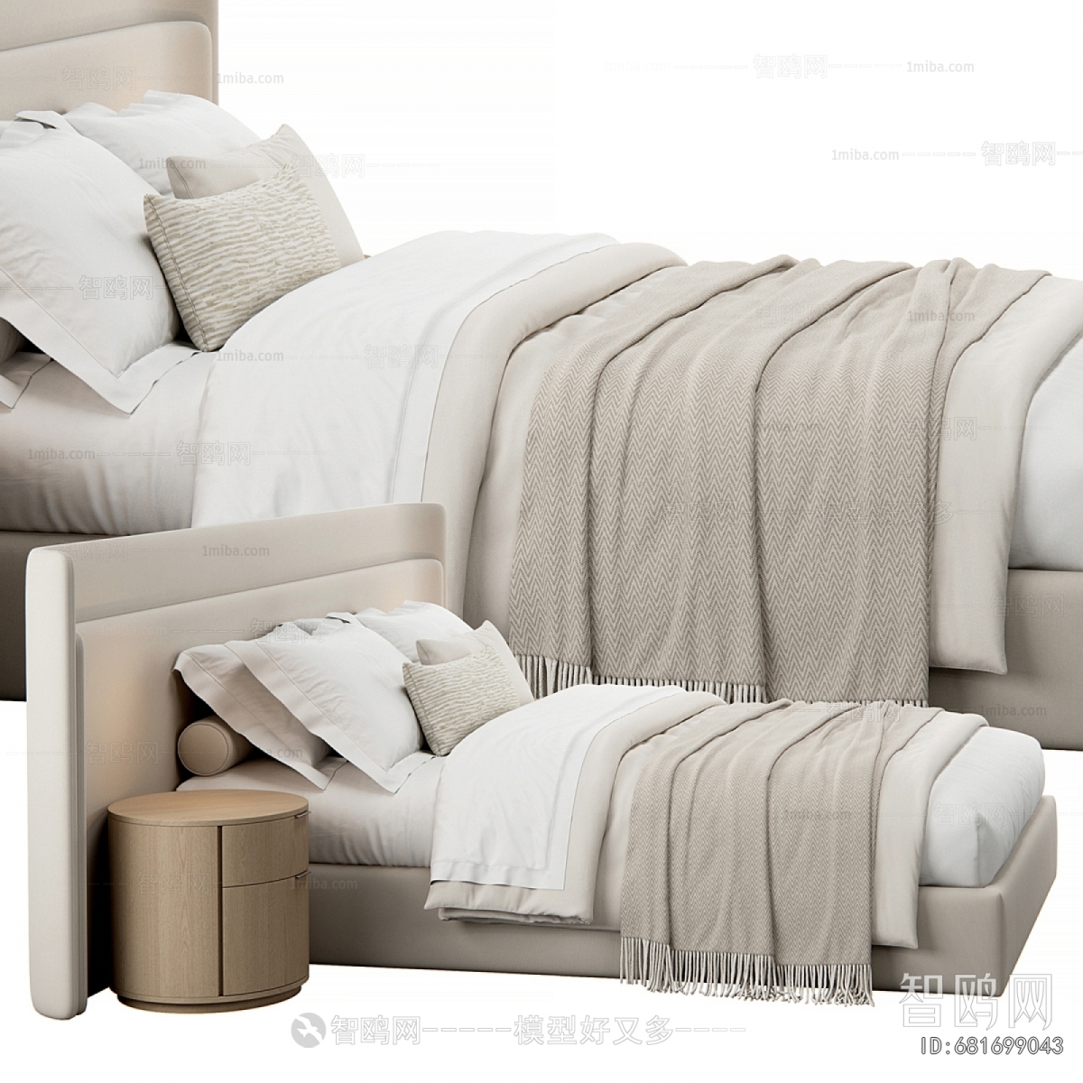 Modern Double Bed