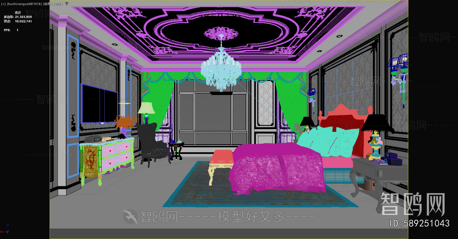 French Style Bedroom