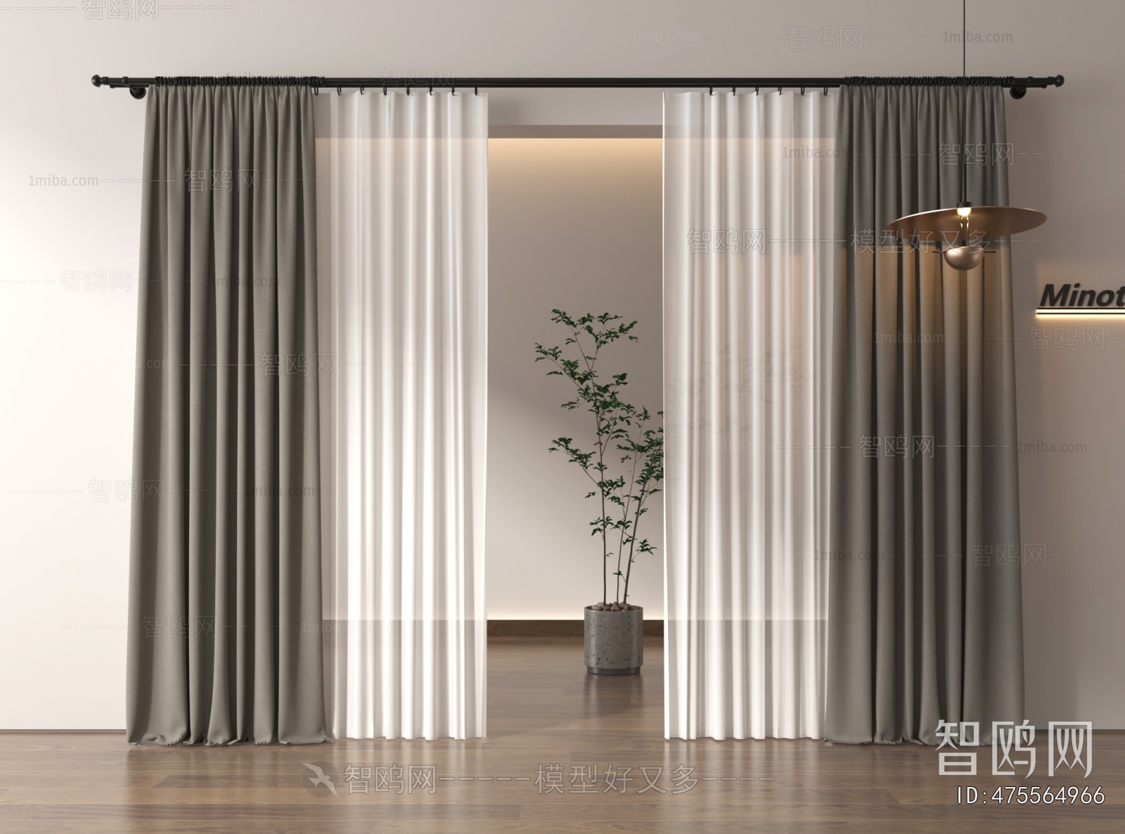 Modern The Curtain
