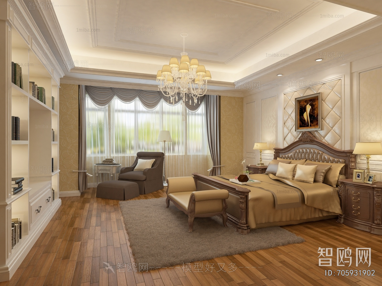 European Style Bedroom