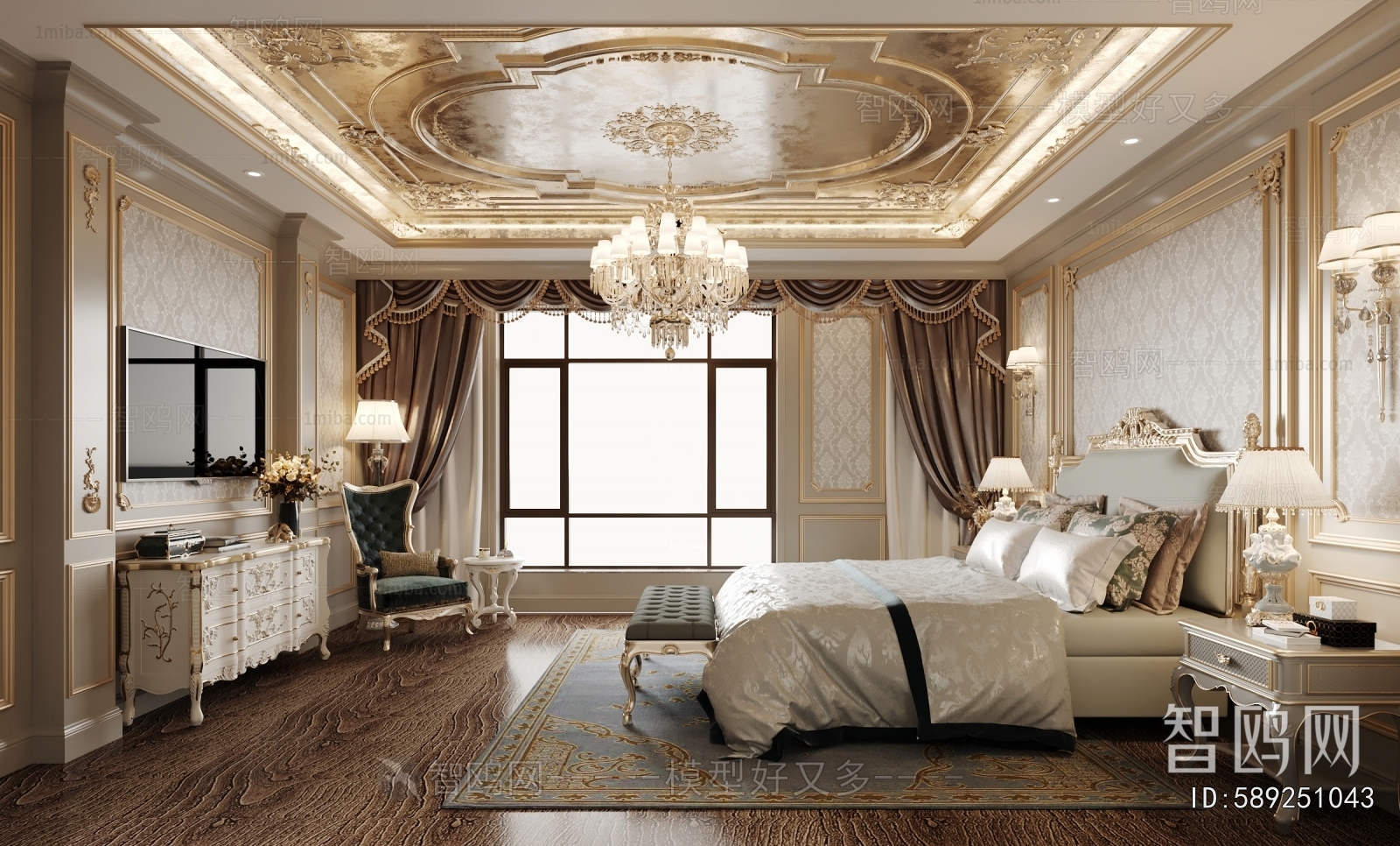French Style Bedroom