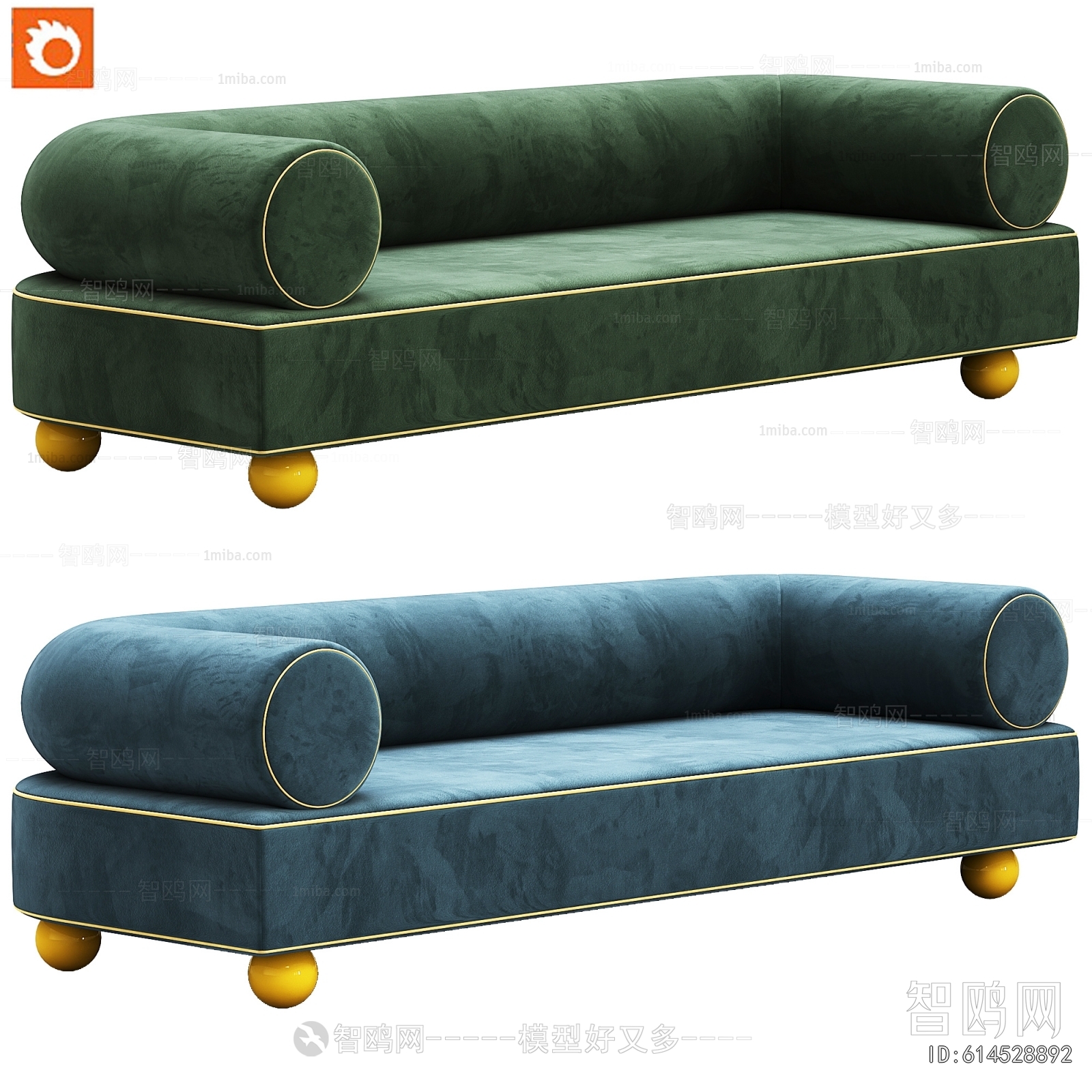 Modern Multi Person Sofa