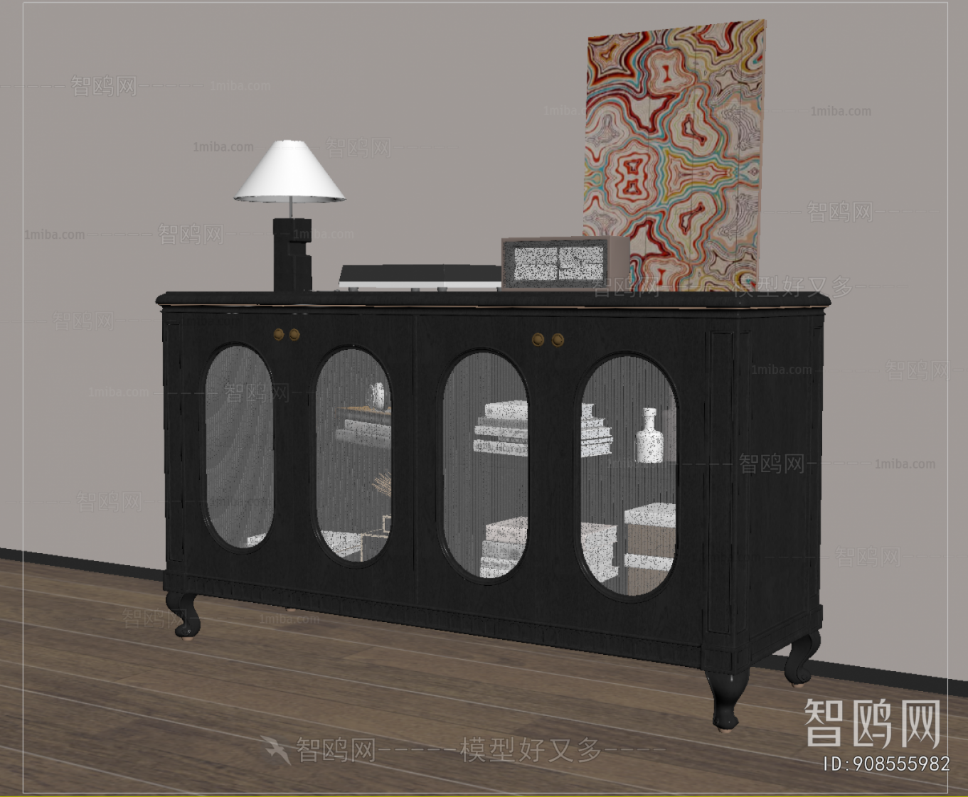 French Style Side Cabinet