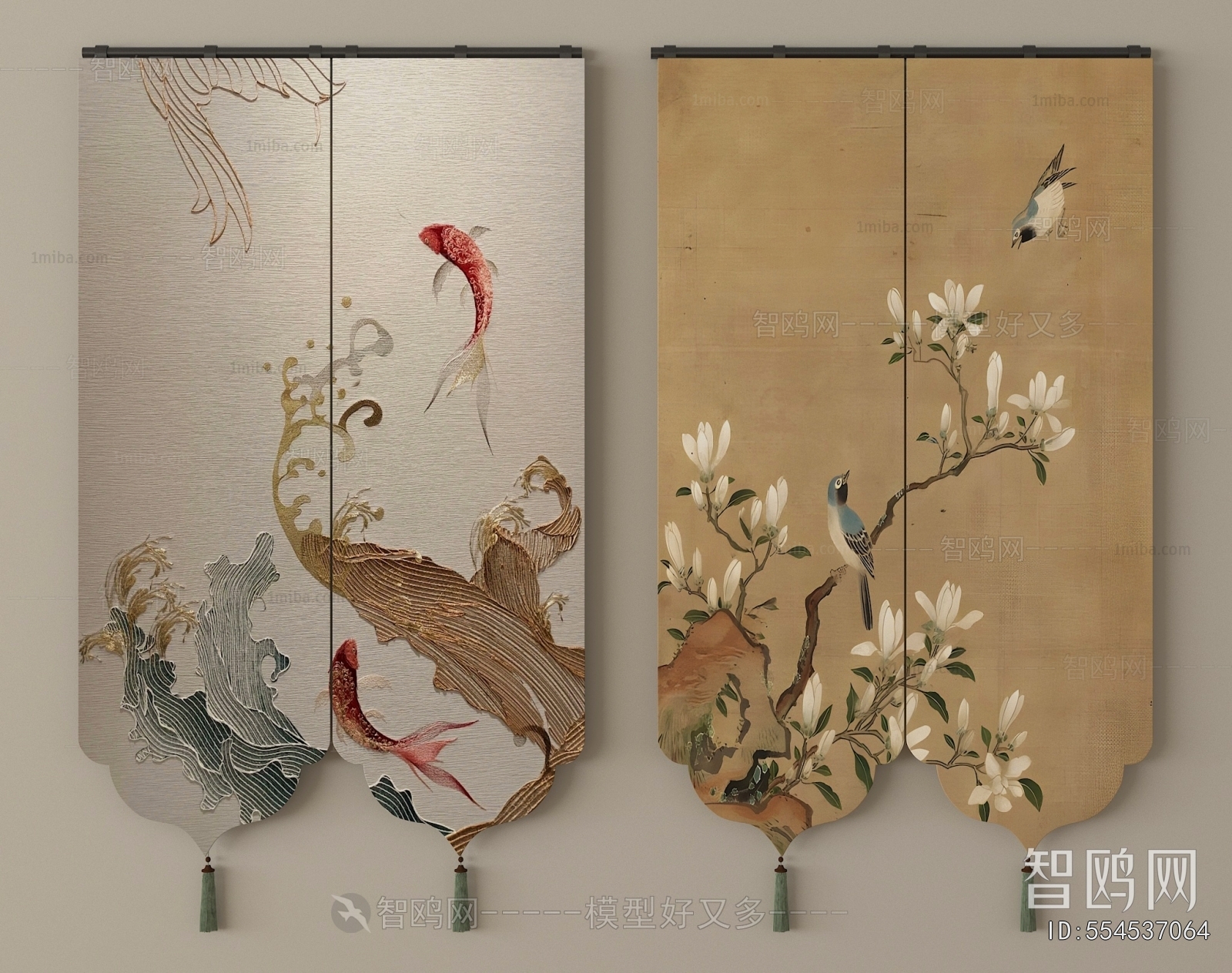 New Chinese Style Door Curtain