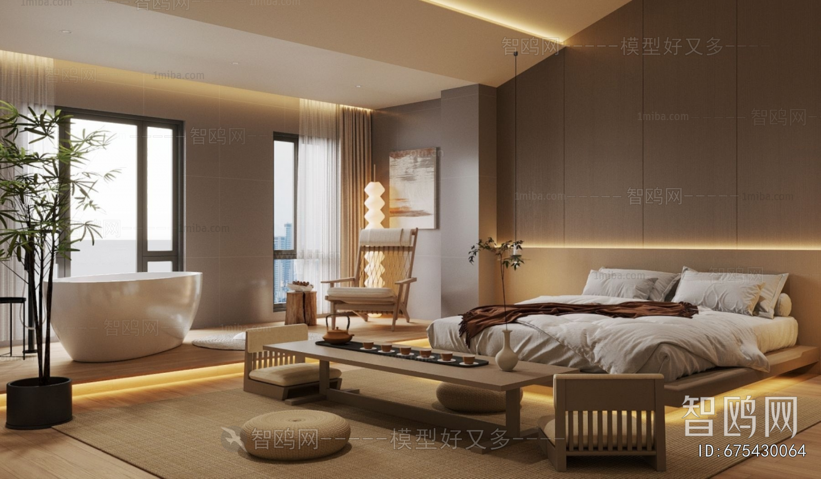 New Chinese Style Guest Room