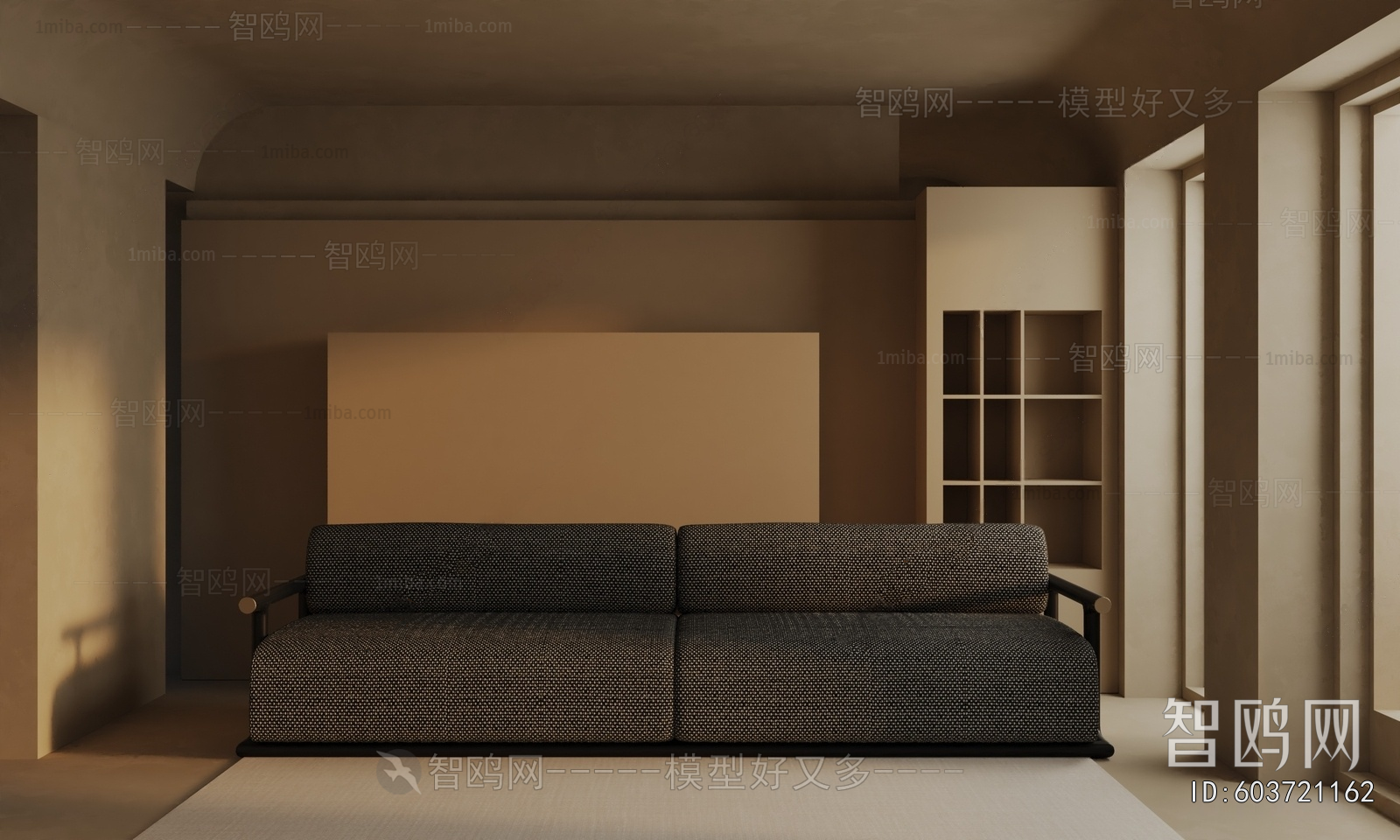 Wabi-sabi Style A Living Room