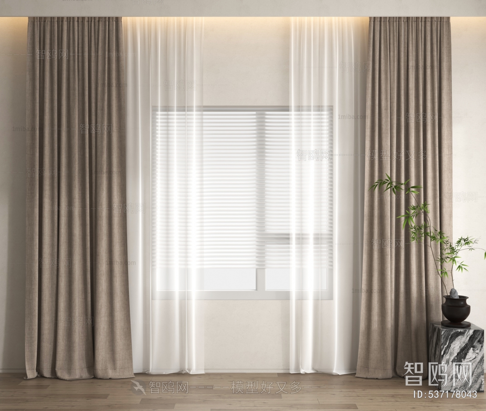 Modern The Curtain