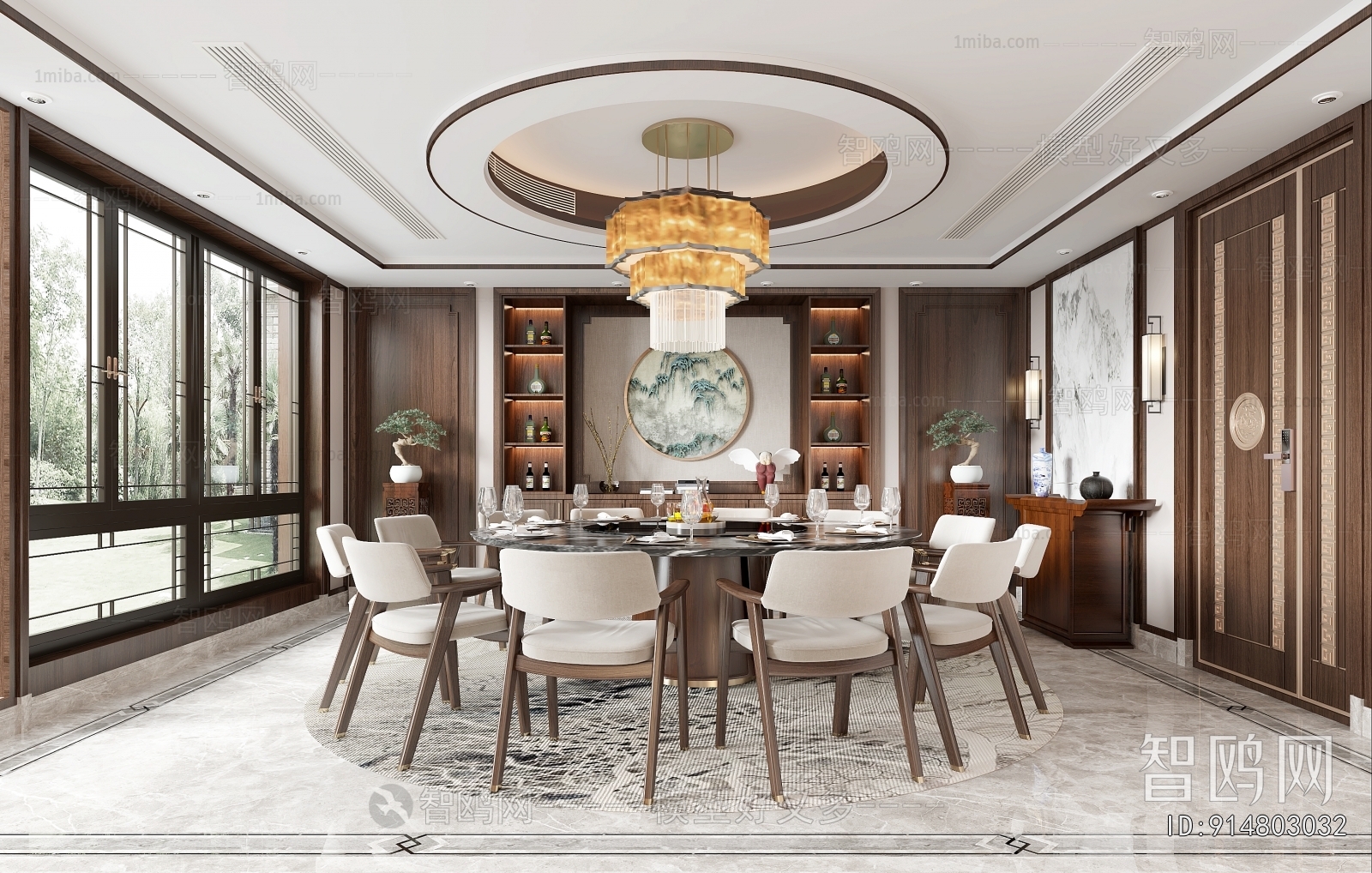 New Chinese Style Restaurant Box