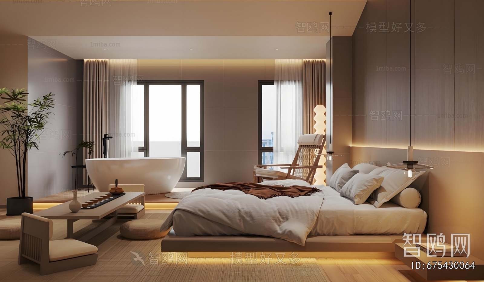 New Chinese Style Guest Room