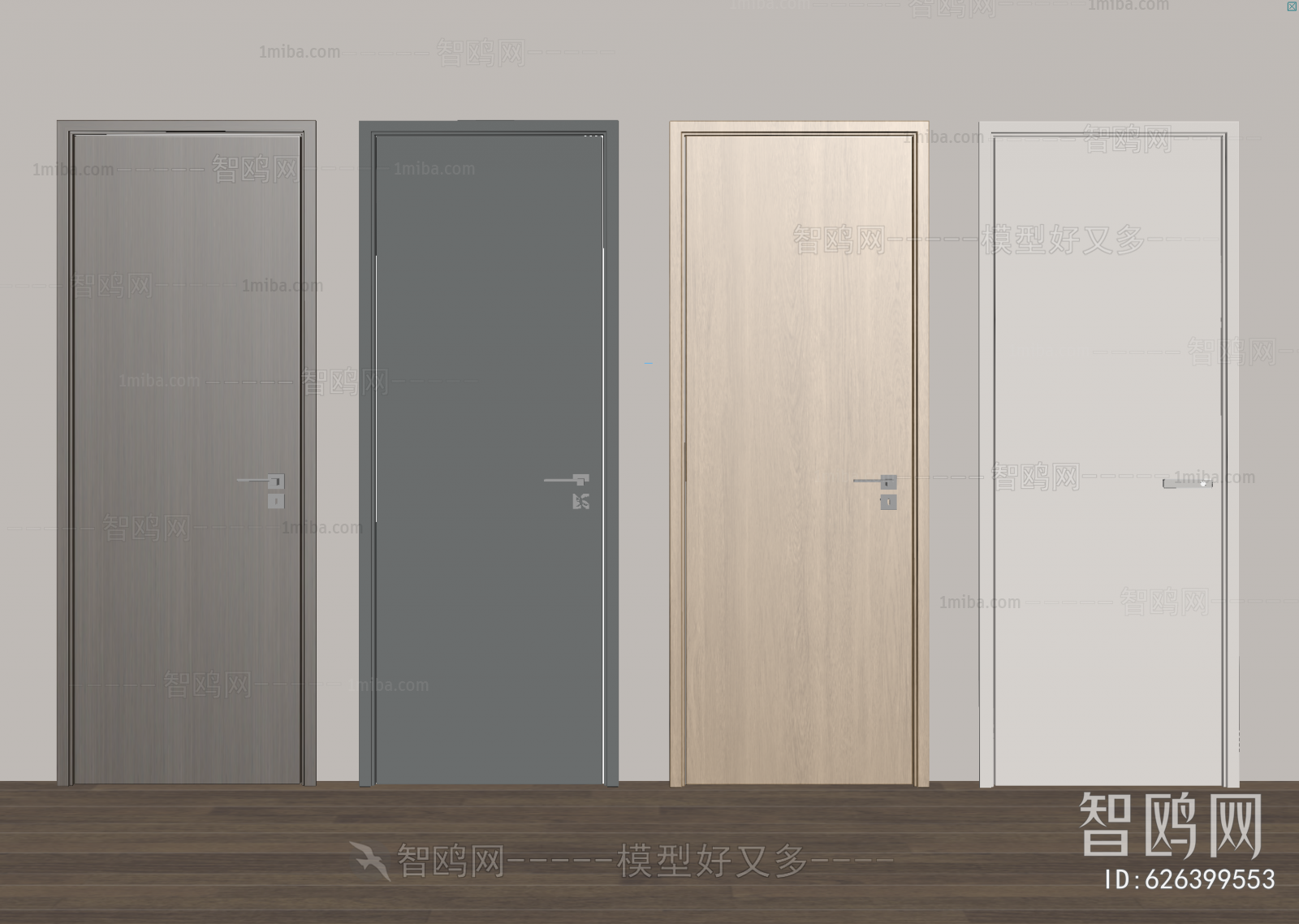 Modern Single Door