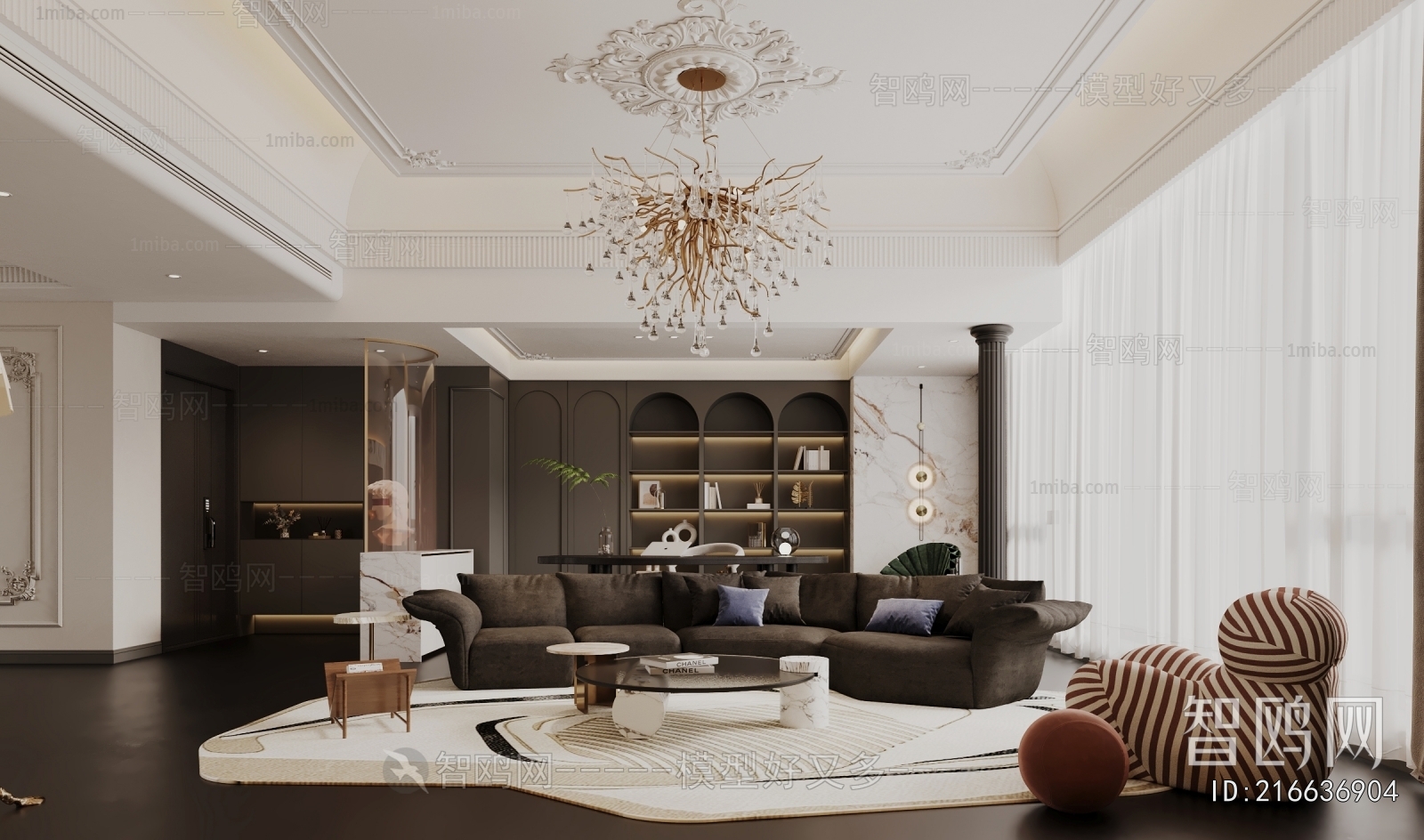 French Style A Living Room