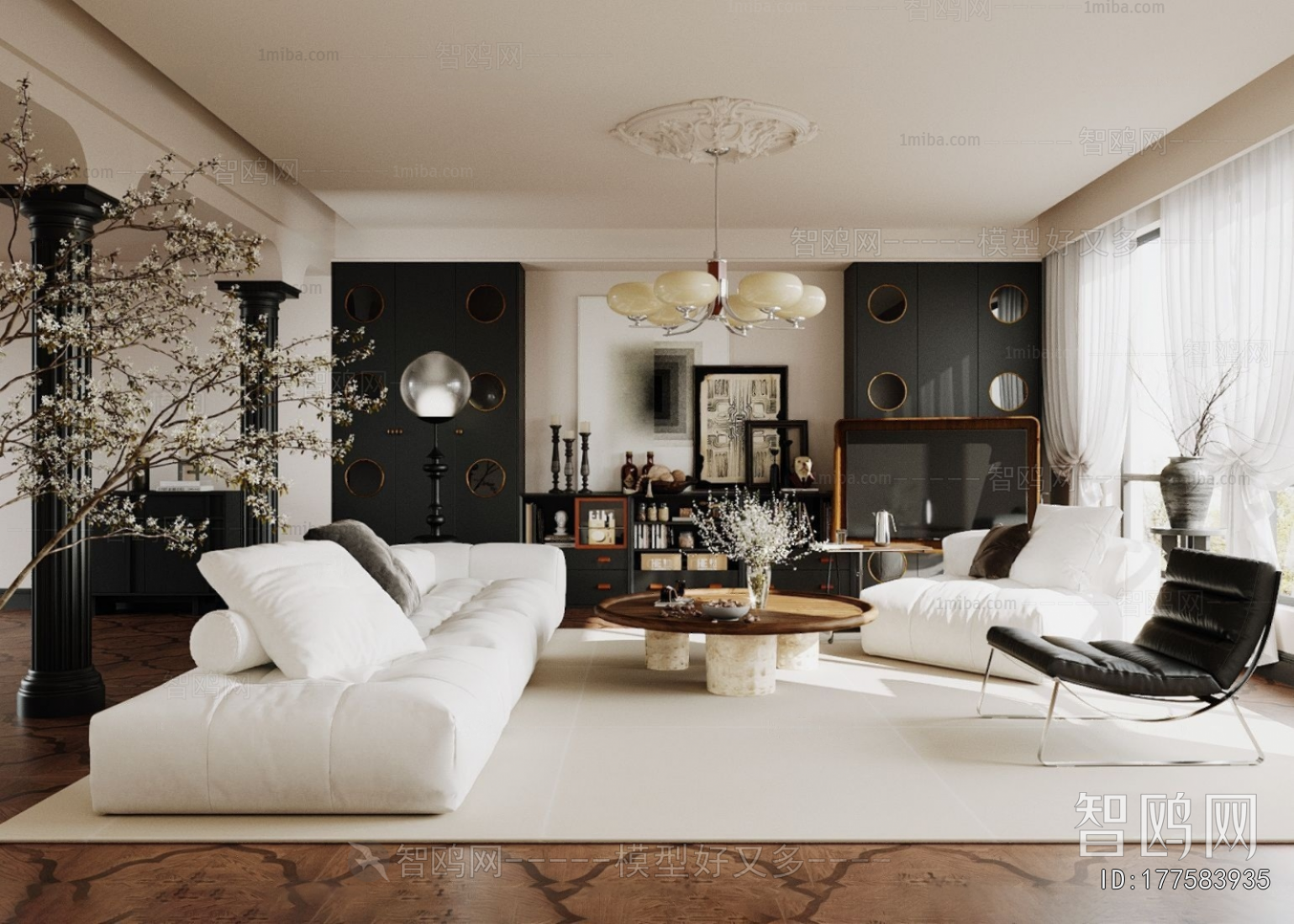 French Style A Living Room