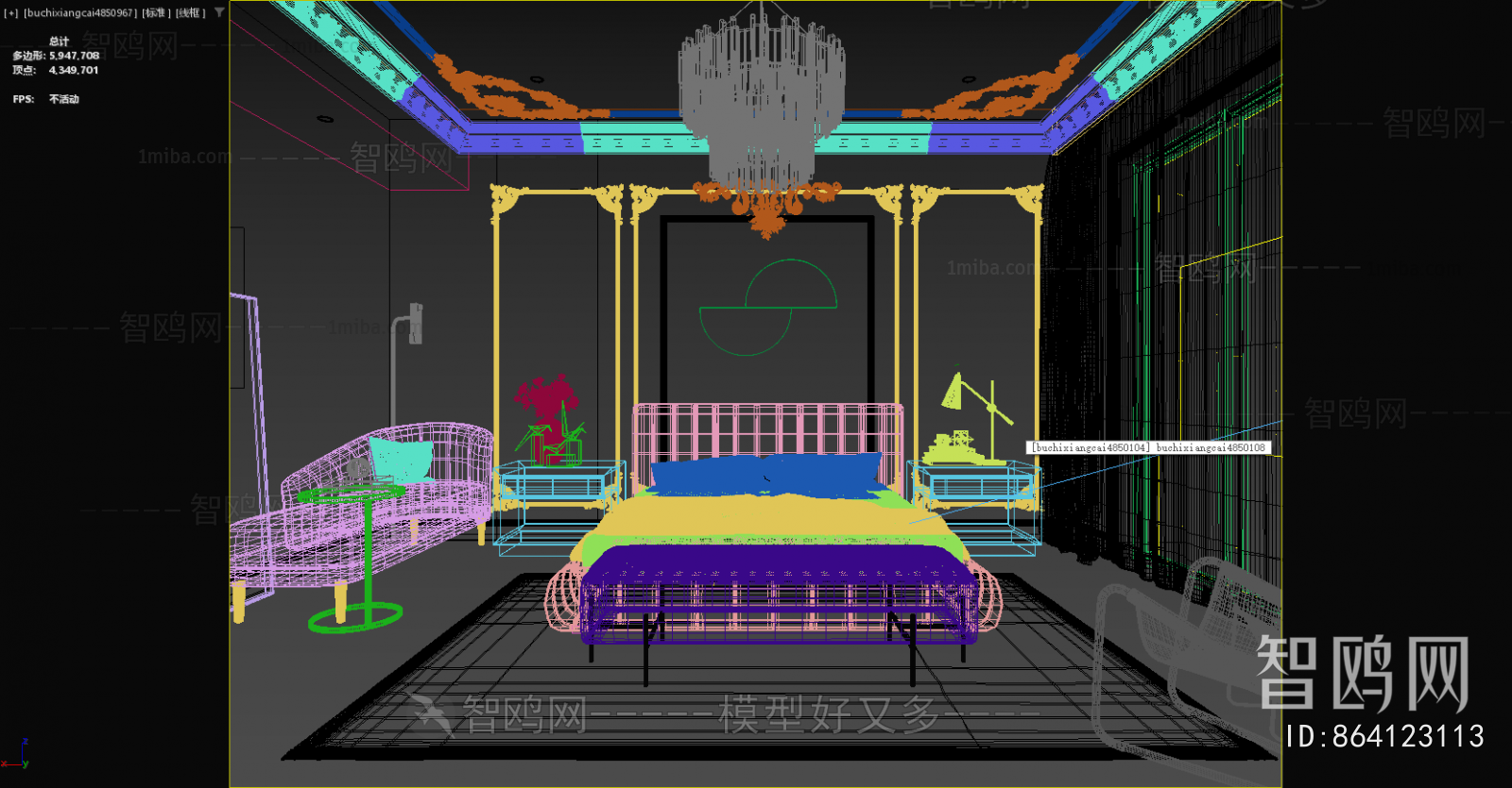 French Style Bedroom