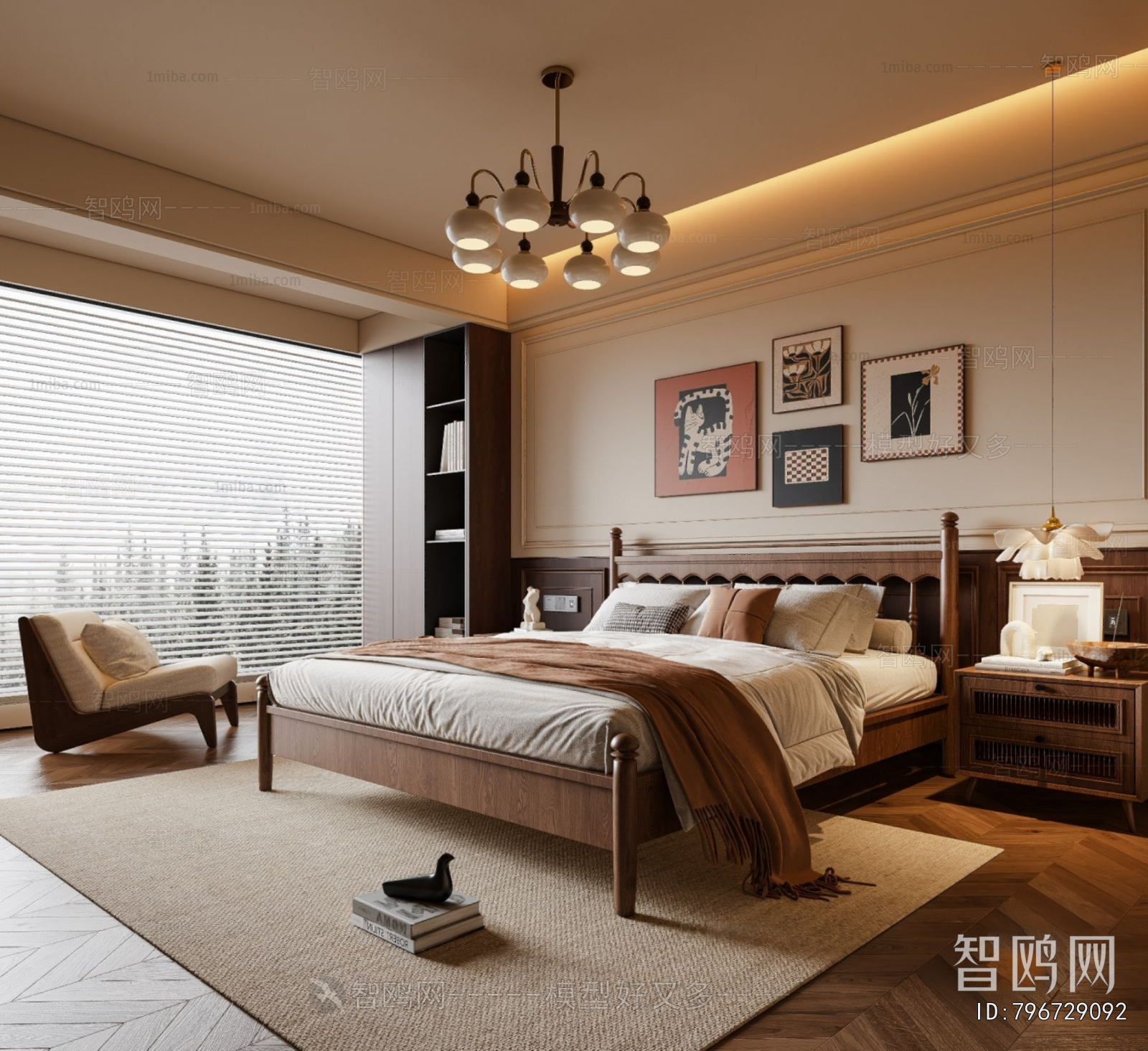 American Style Bedroom