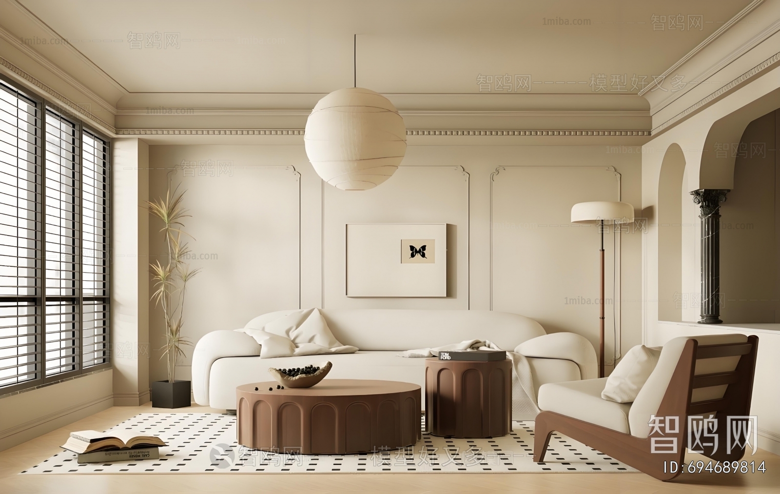 French Style A Living Room