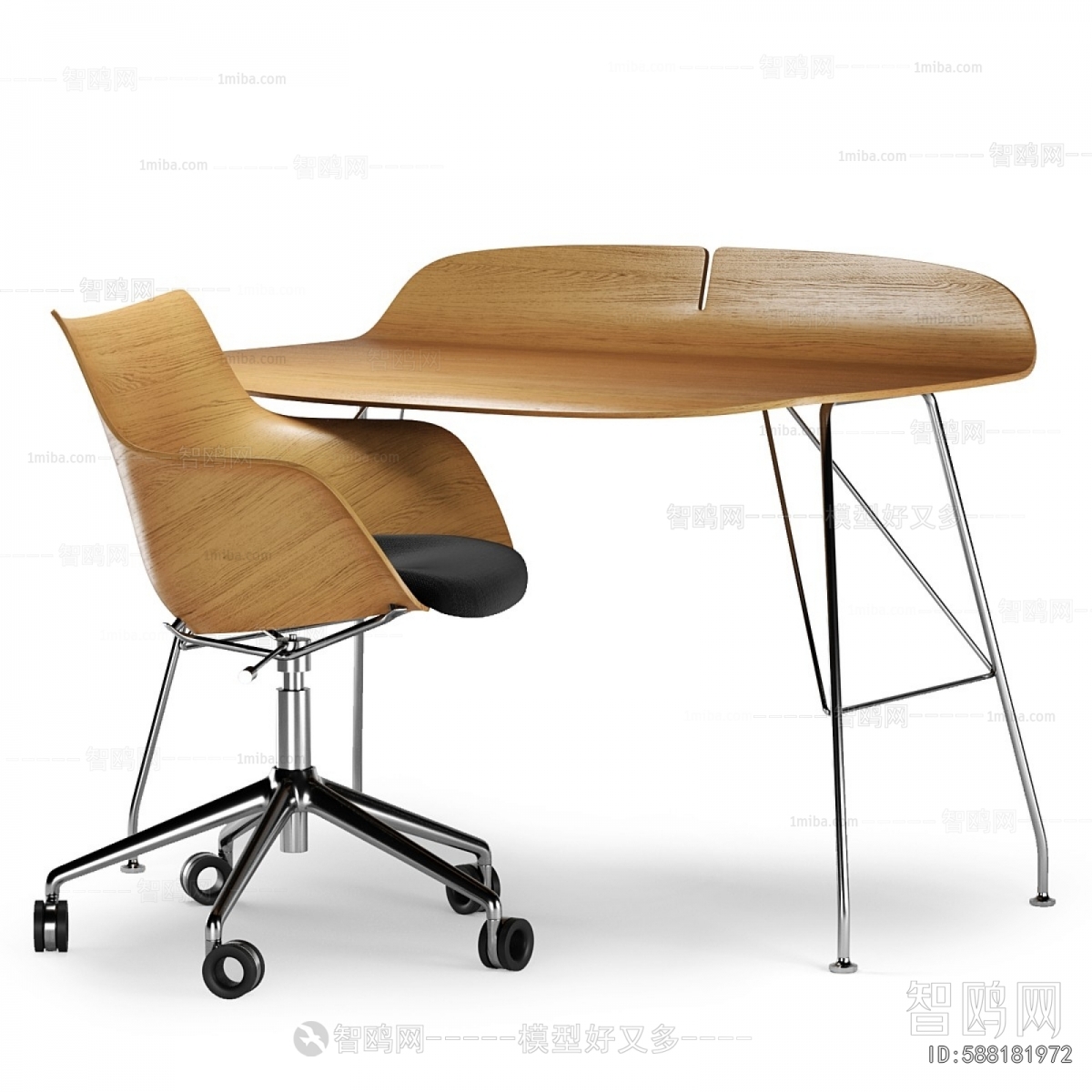 Modern Computer Desk And Chair