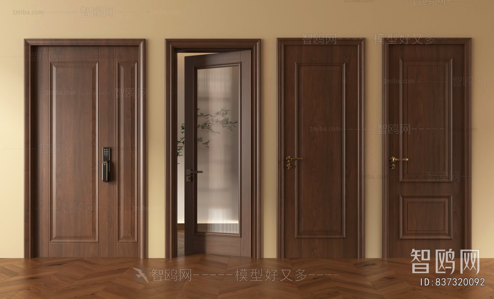 French Style Single Door