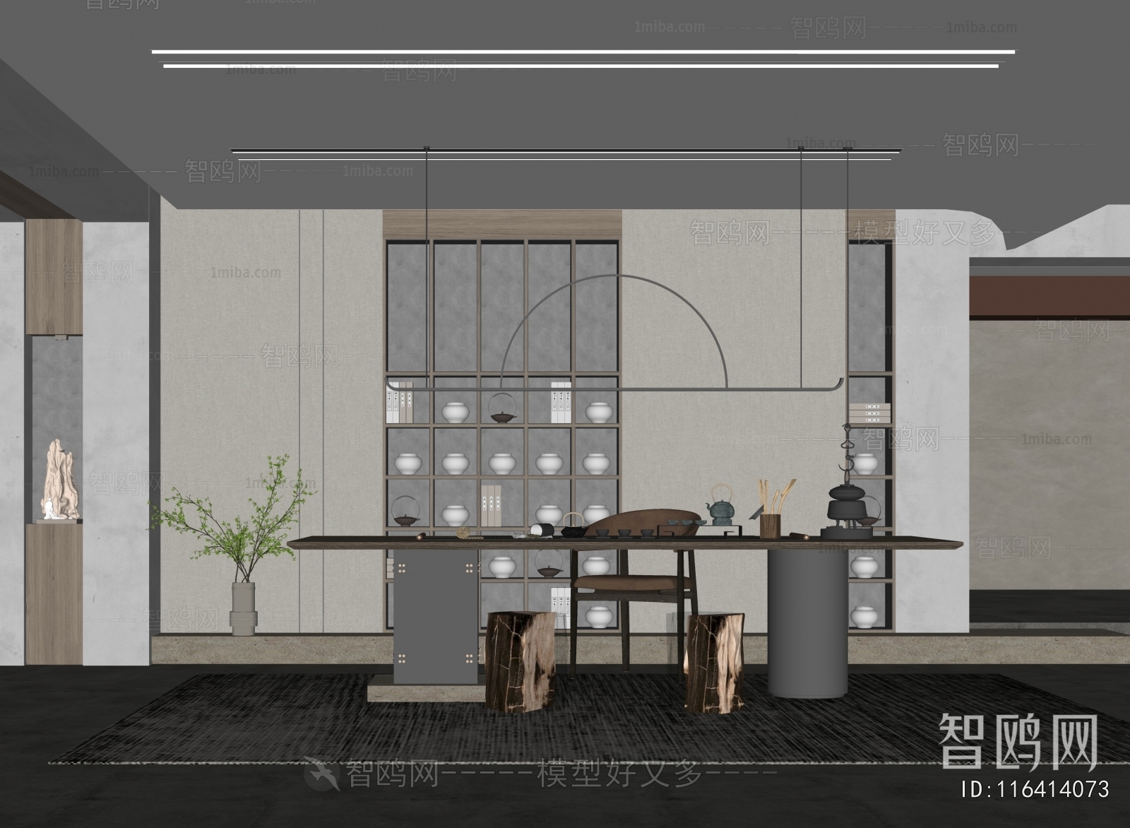 New Chinese Style Tea House