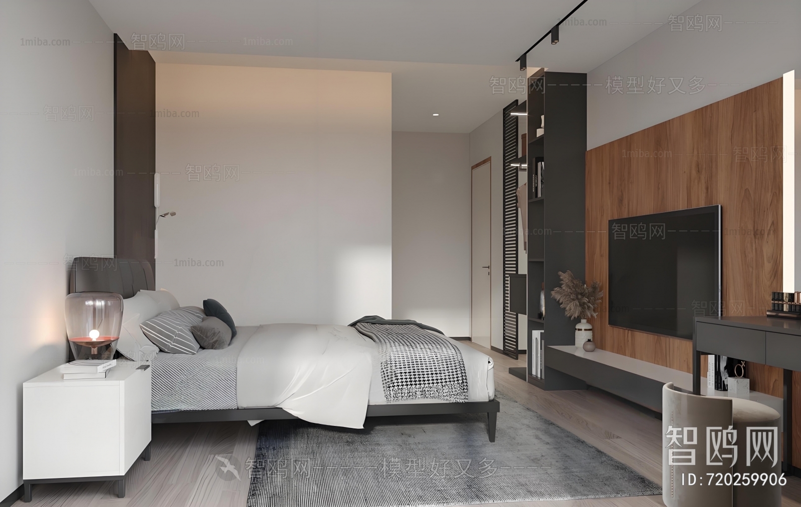 Modern Clothes Storage Area