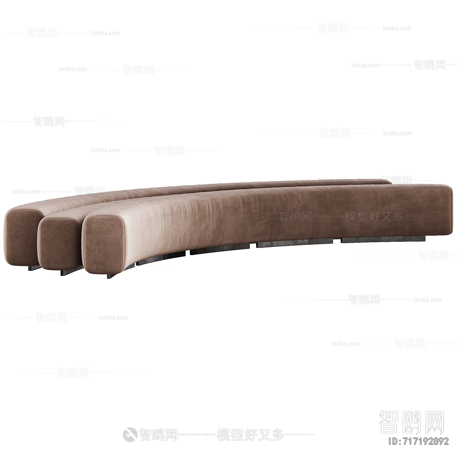 Modern Curved Sofa