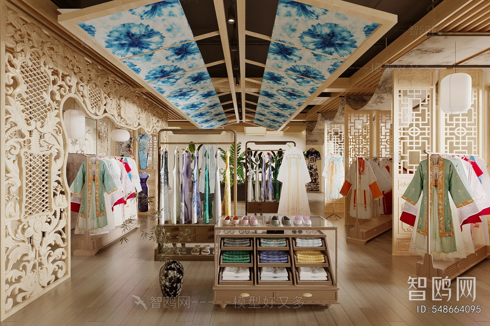 New Chinese Style Clothing Store