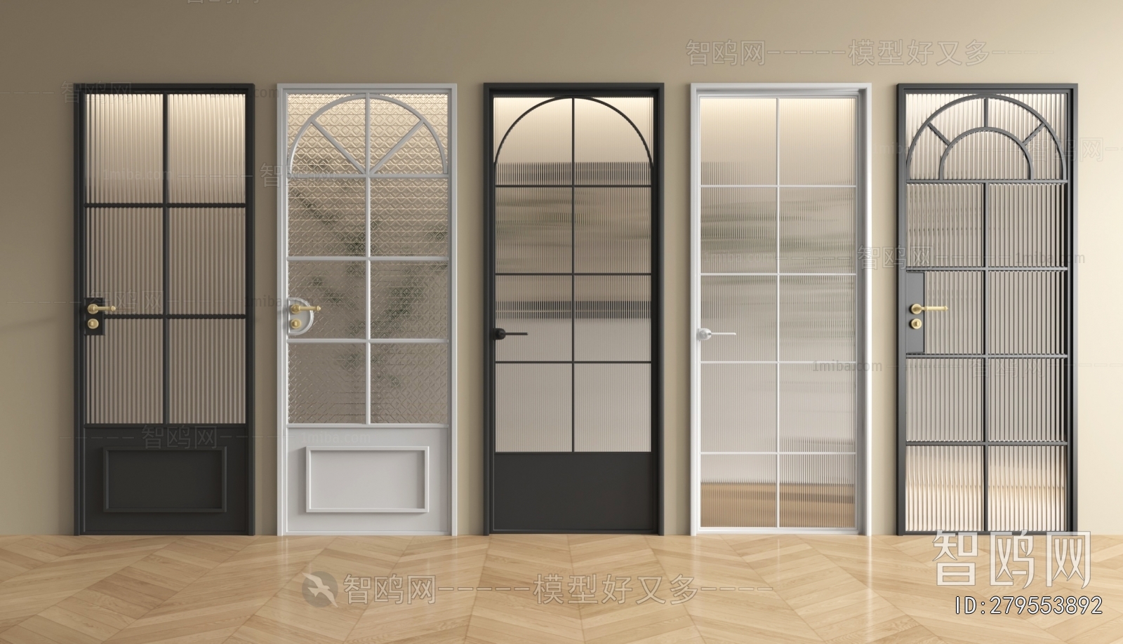 French Style Single Door