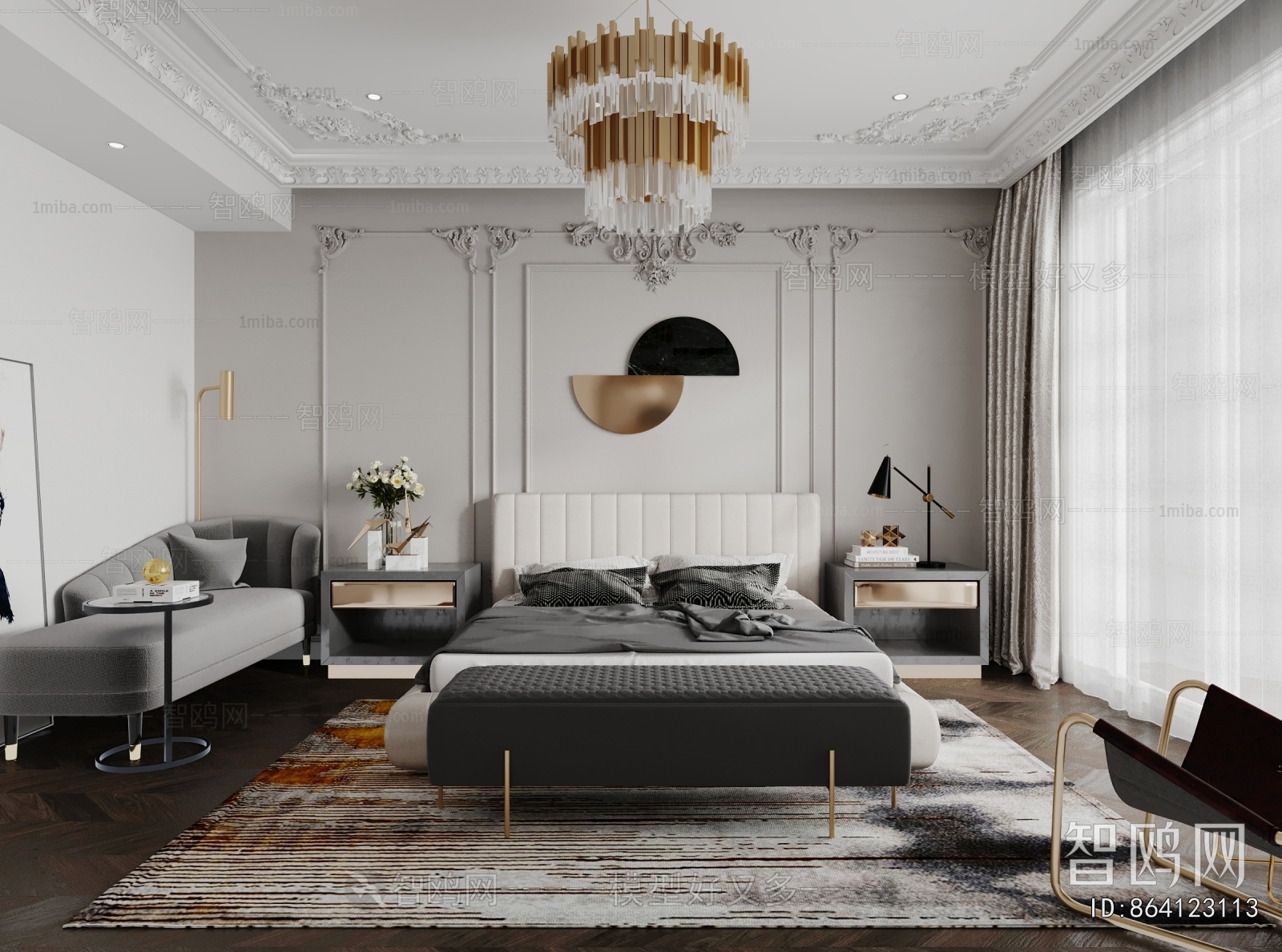 French Style Bedroom