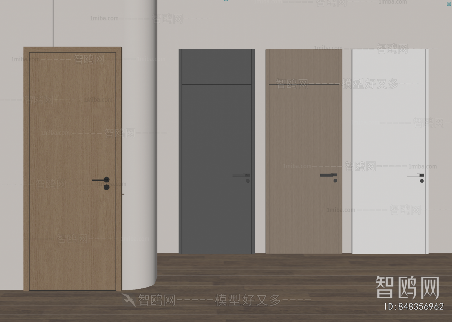 Modern Single Door