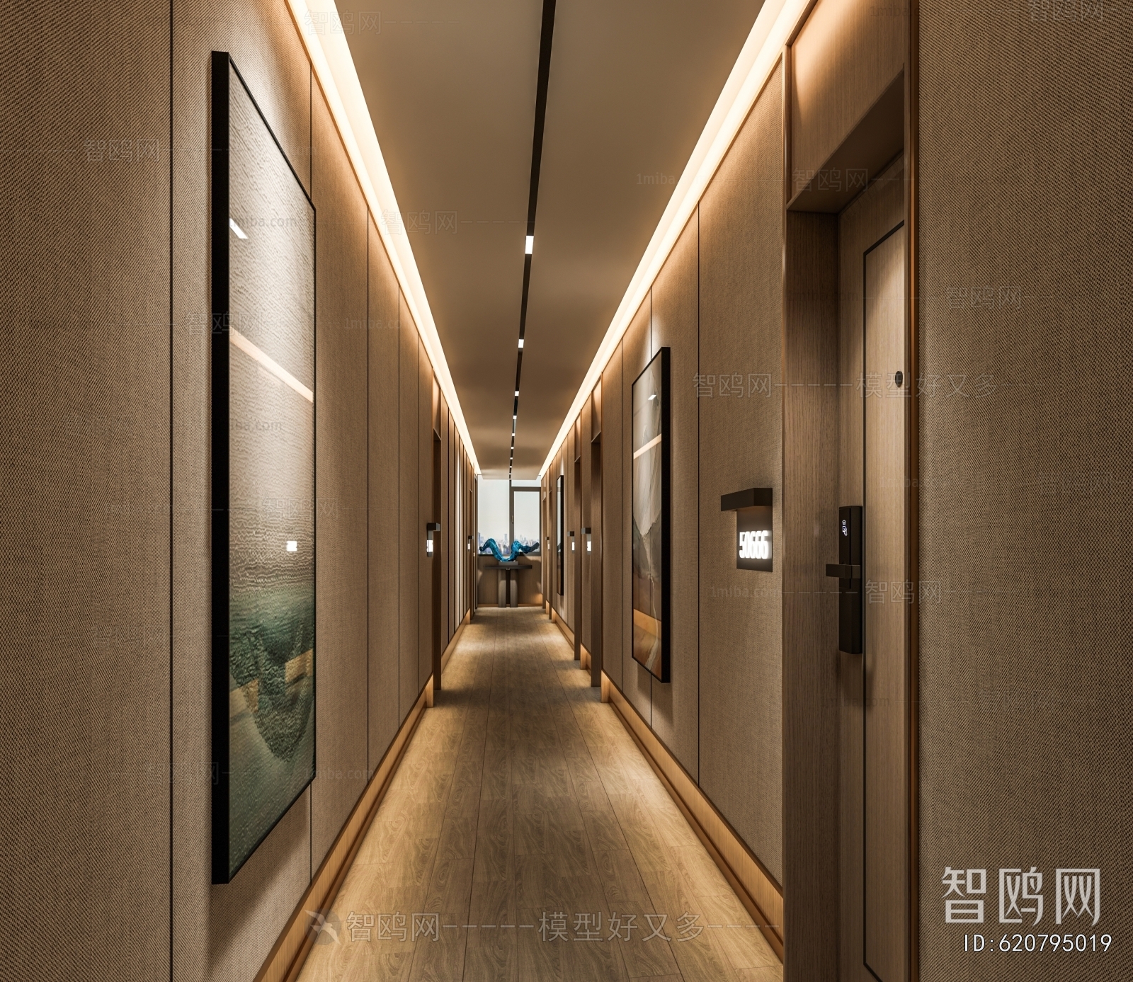 New Chinese Style Corridor