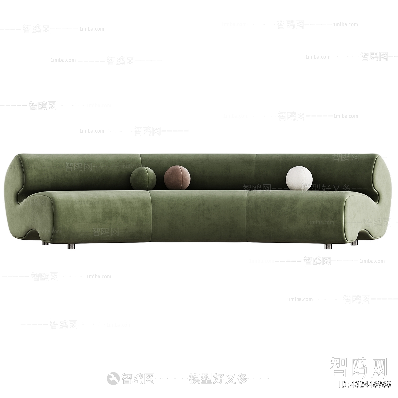 Modern Curved Sofa