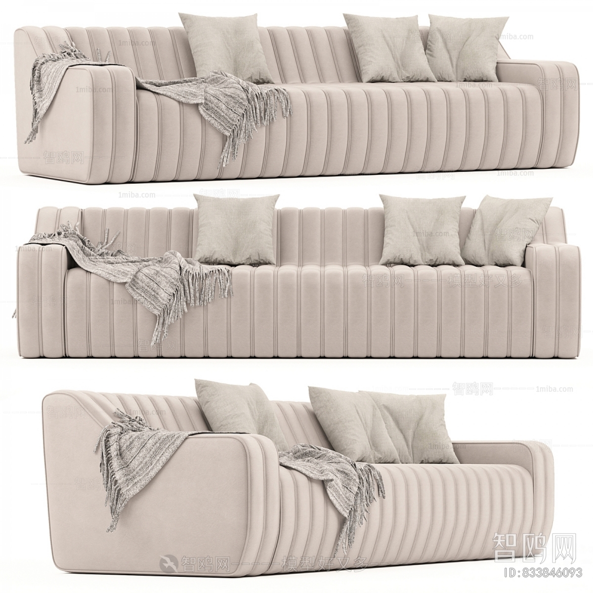 Modern Multi Person Sofa