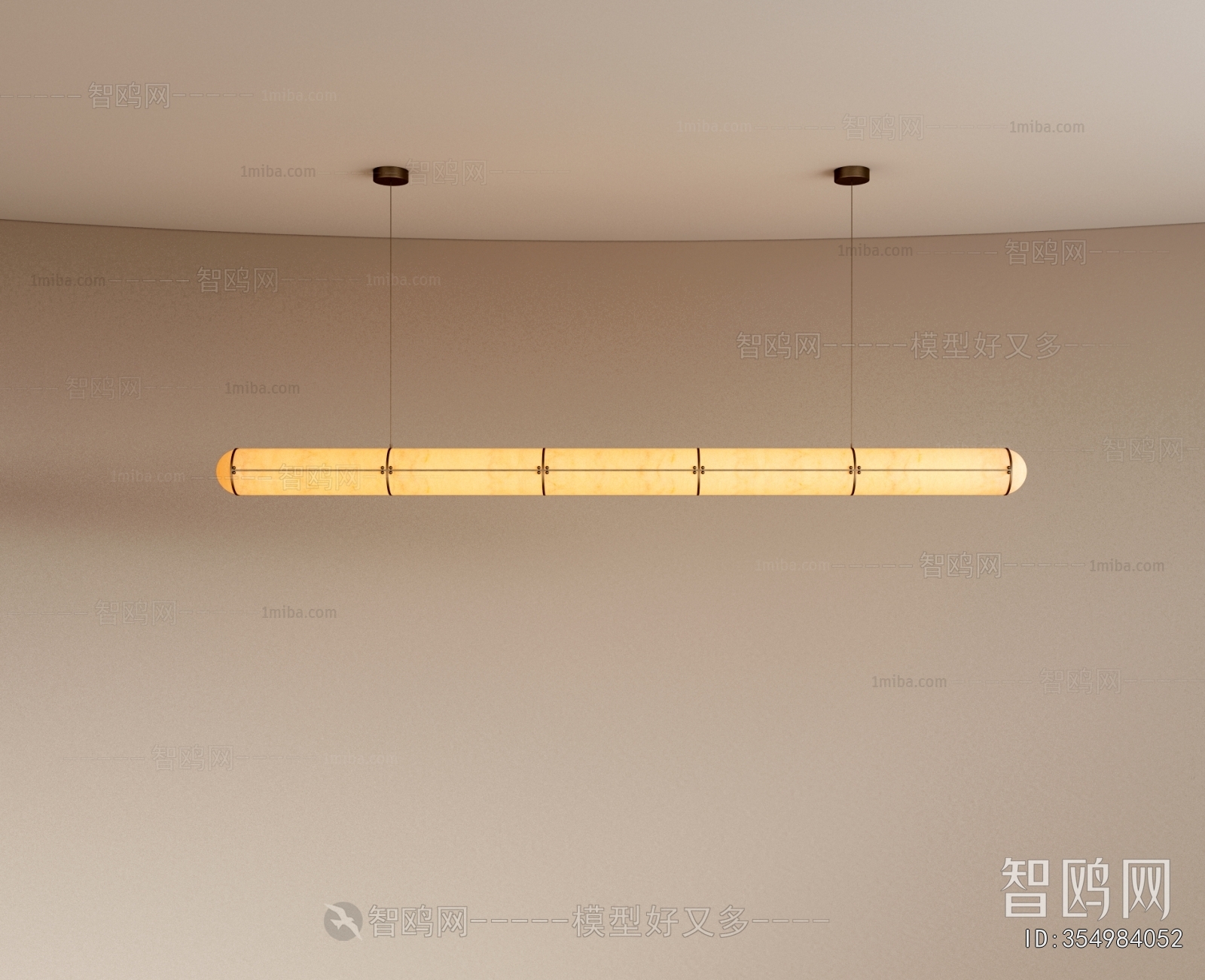 Modern Long Chandelier