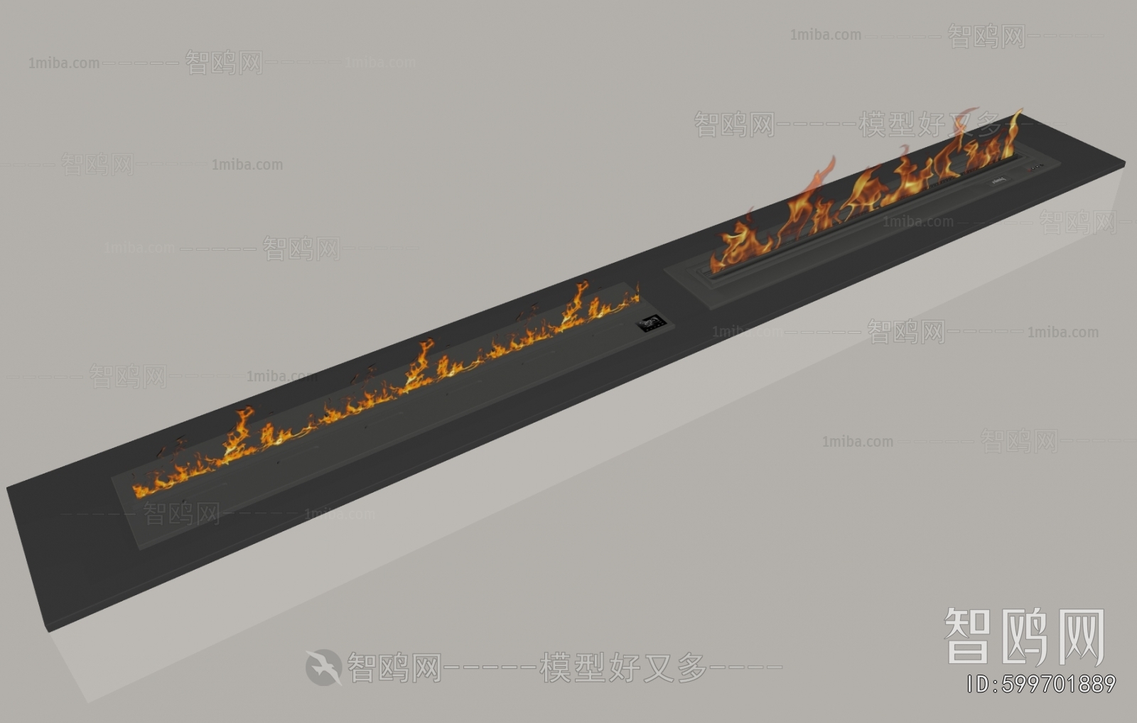 Modern Electronic Fireplace