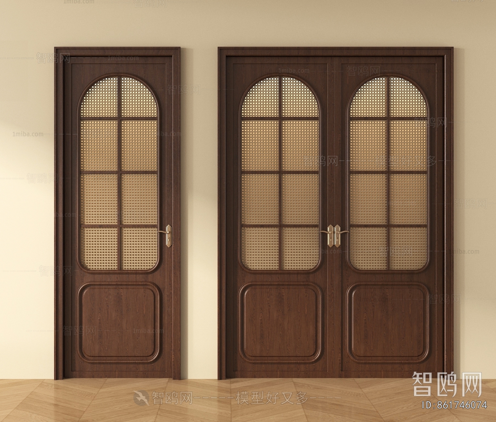 French Style Double Door