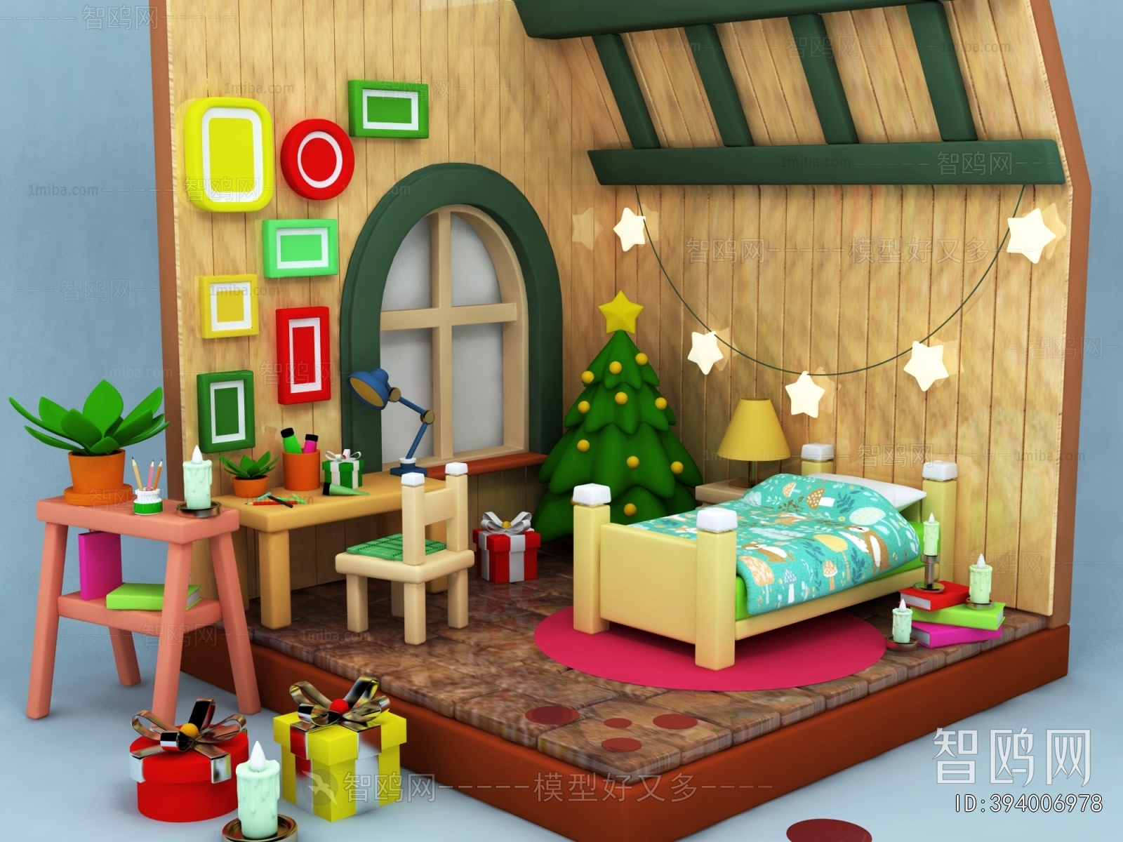 Modern Cartoon House