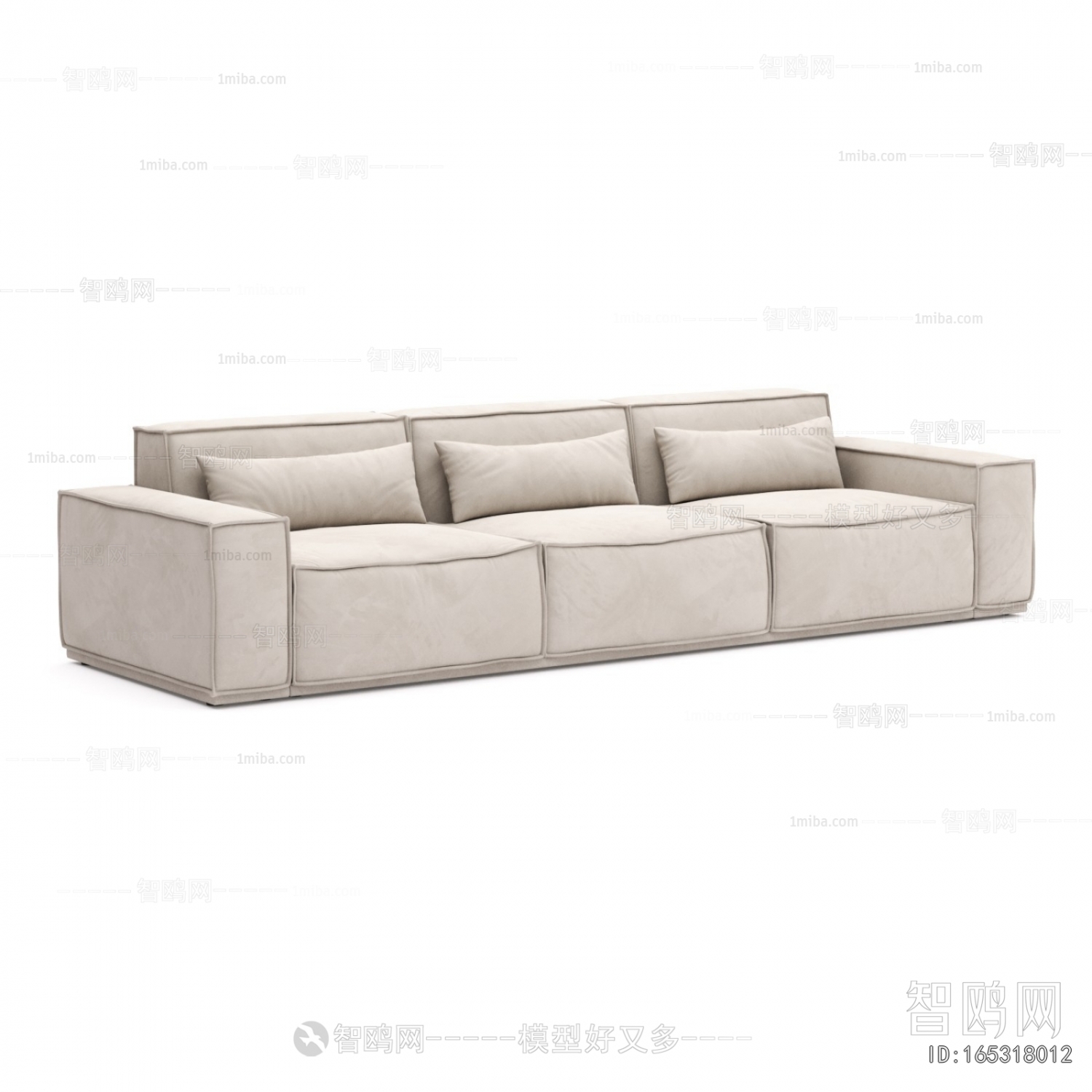 Modern Three-seat Sofa