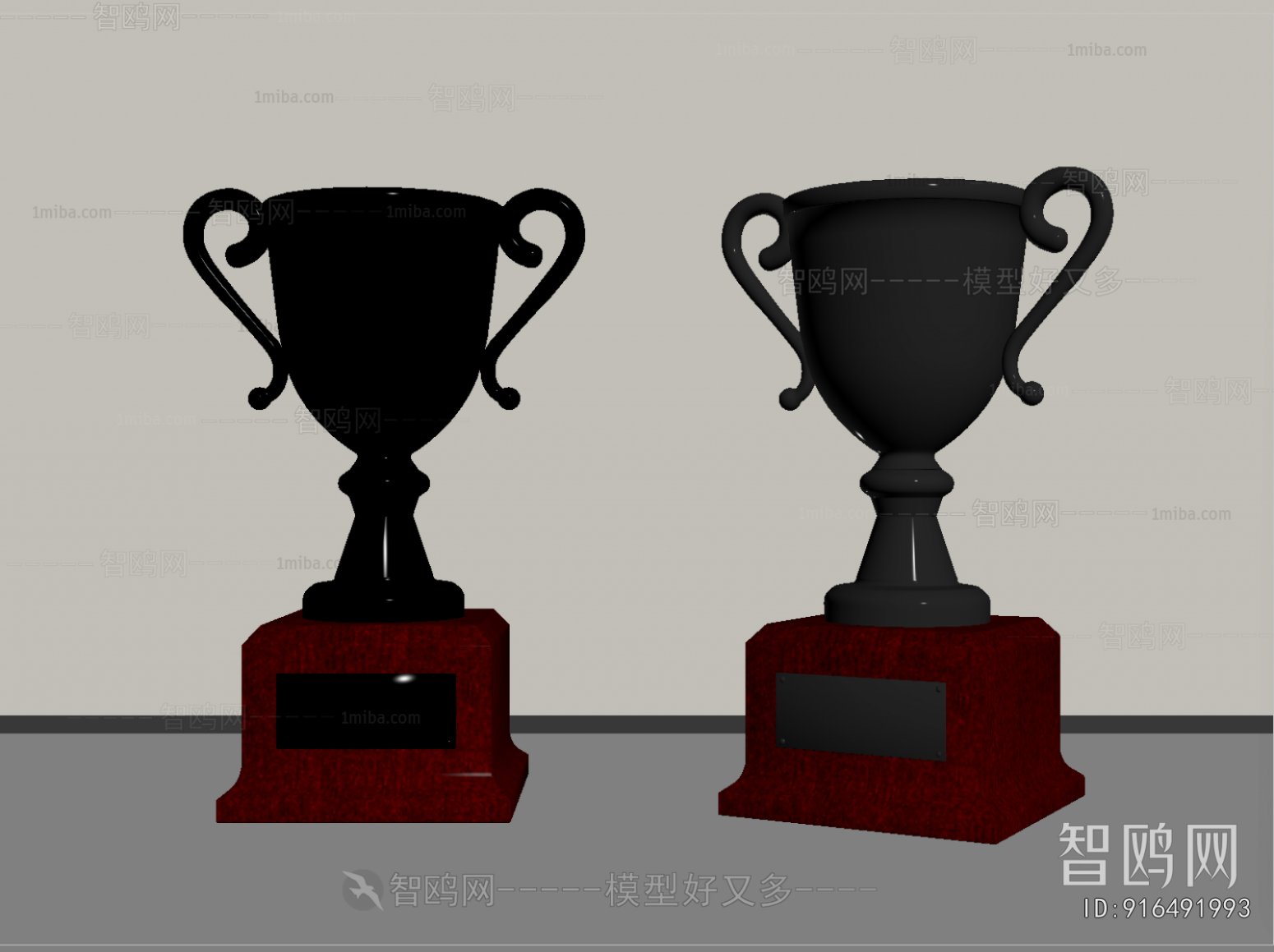 Modern Flag/badge/trophy/certificate