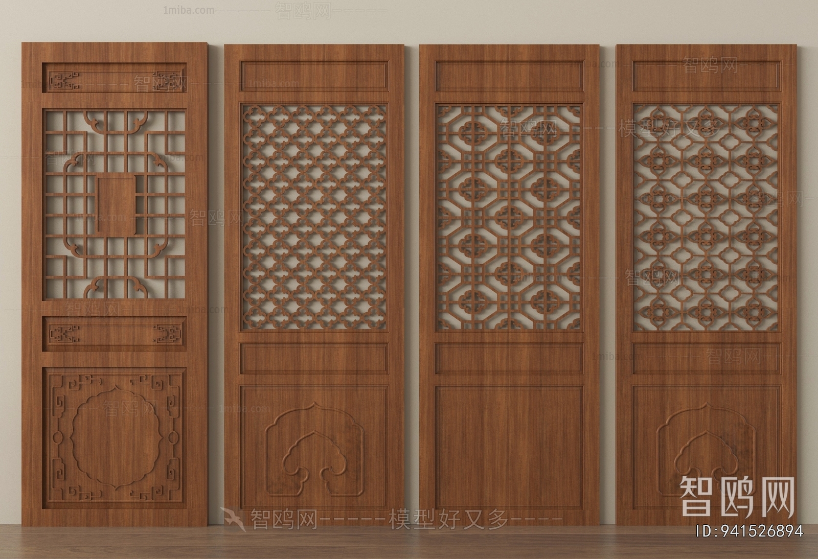 Chinese Style Door Panel