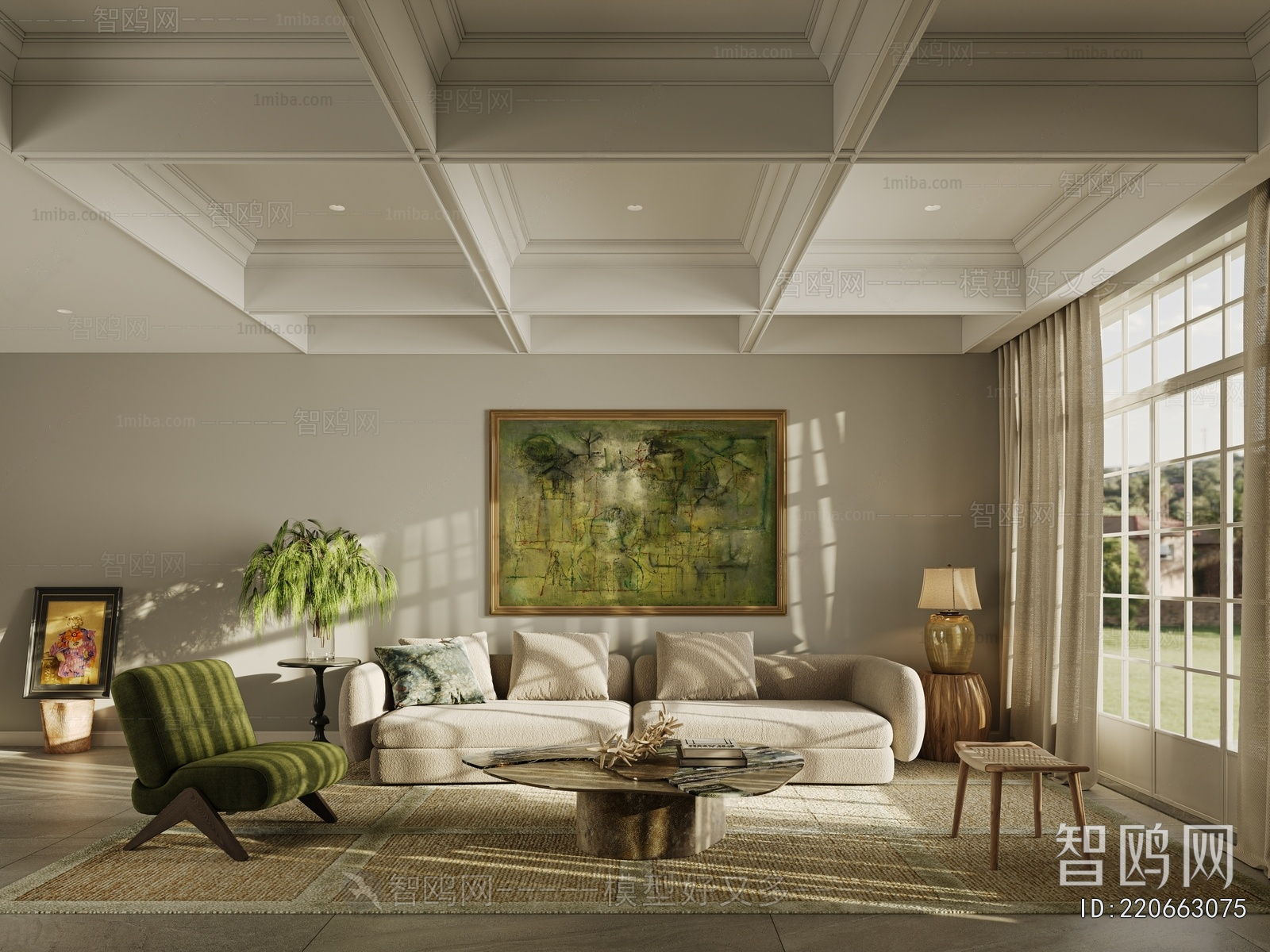 French Style A Living Room