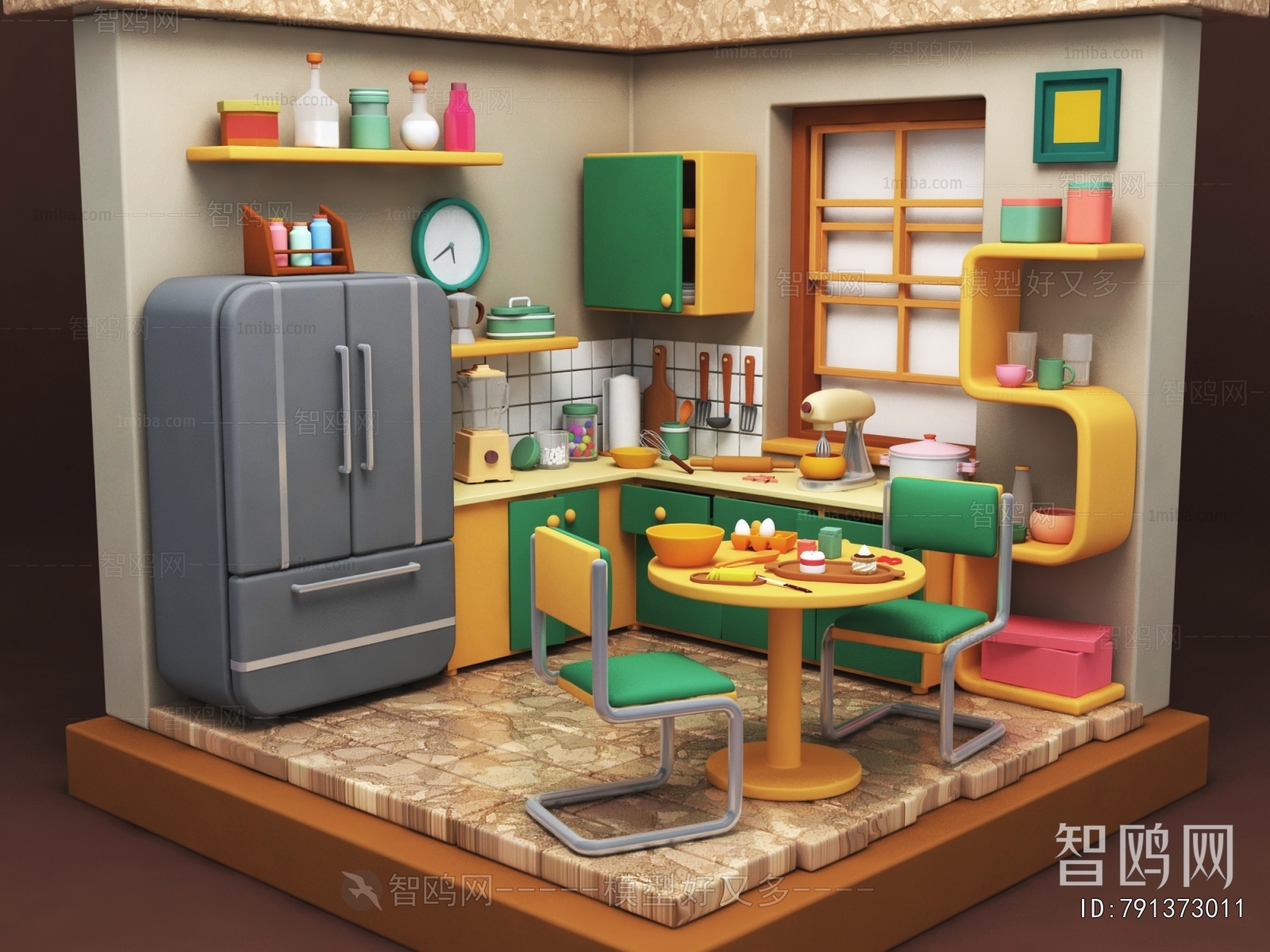 Modern Cartoon House