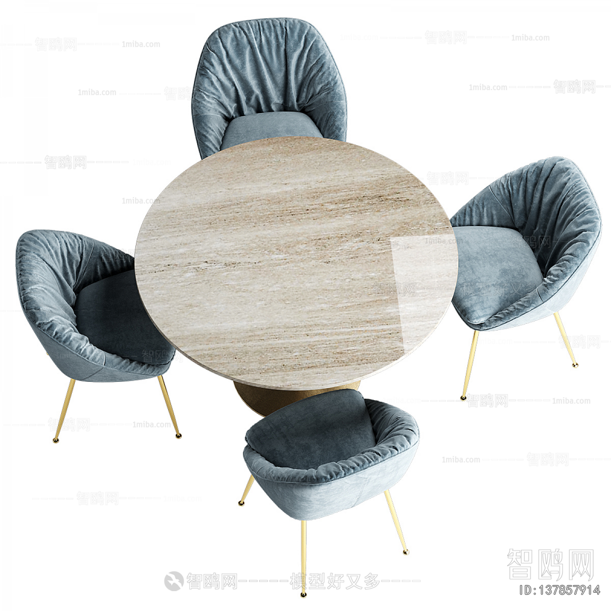 Modern Leisure Table And Chair